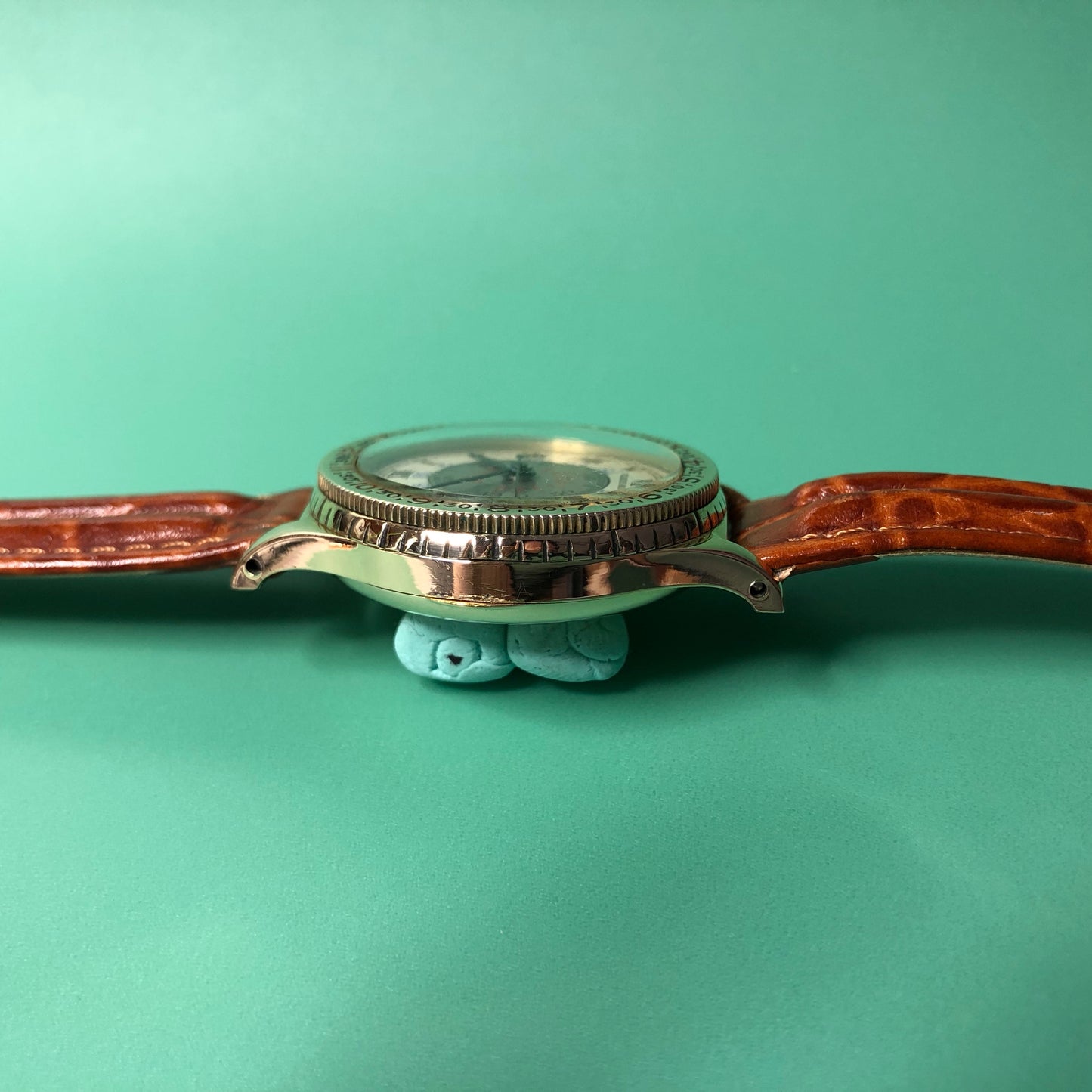 Vintage Longines Lindbergh Hour Angle 10K Gold Filled Cal. 10L Wristwatch LNOS - Hashtag Watch Company