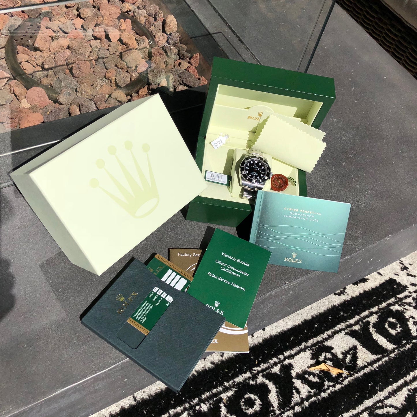 Rolex Submariner Date 116610 LN Stainless Steel Ceramic Wristwatch Box & Papers - Hashtag Watch Company