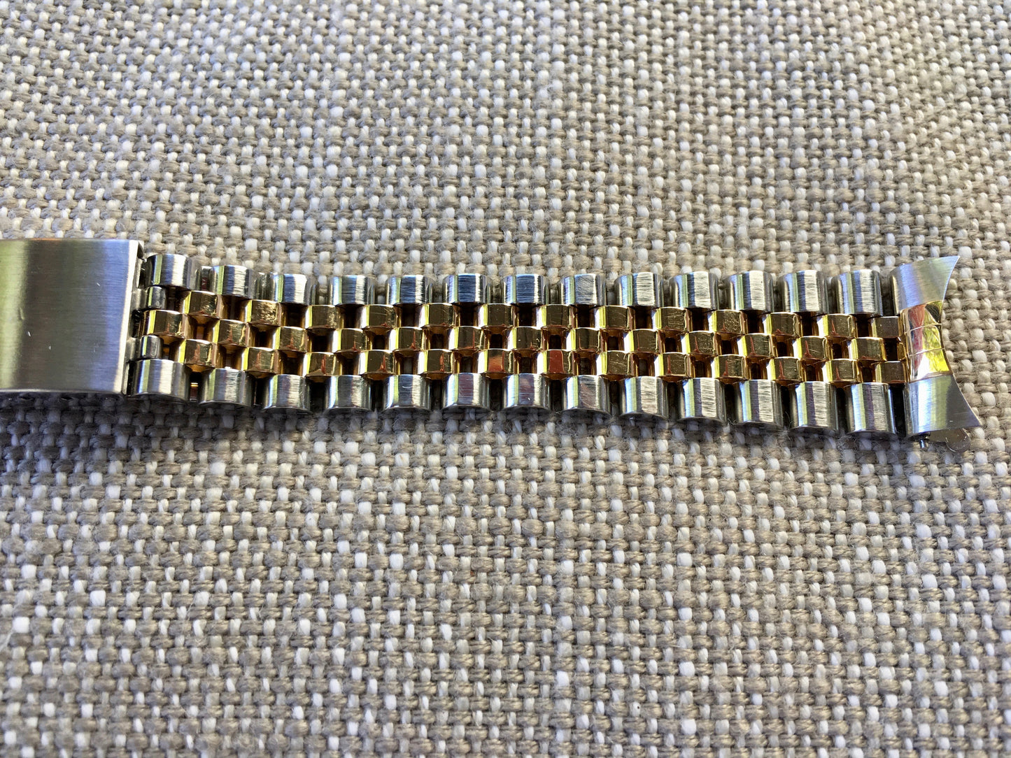 Rolex Jubilee 62523H-18 Two Tone Steel 18K Gold 455 B Ends Bracelet 7.25" - Hashtag Watch Company