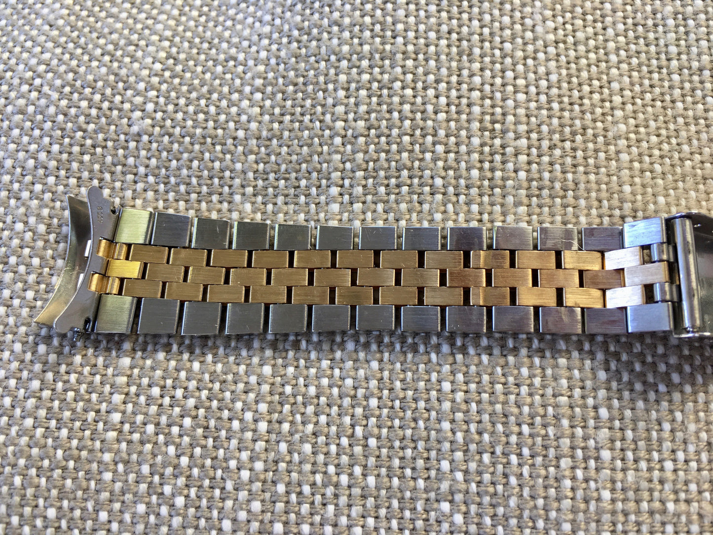 Rolex Jubilee 62523H-18 Two Tone Steel 18K Gold 455 B Ends Bracelet 7.25" - Hashtag Watch Company