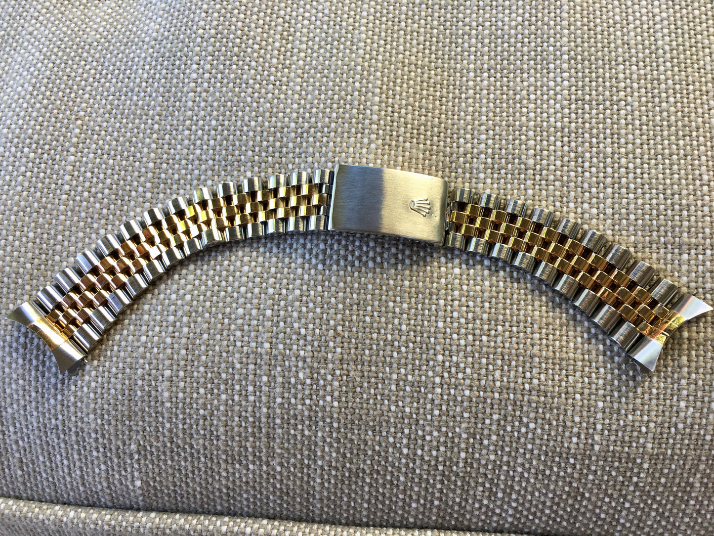 Rolex Jubilee 62523H-18 Two Tone Steel 18K Gold 455 B Ends Bracelet 7.25" - Hashtag Watch Company