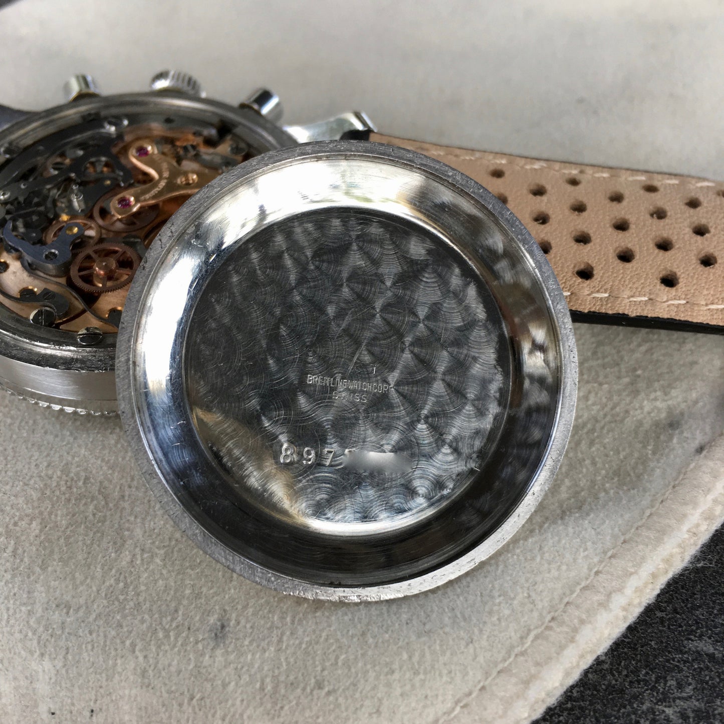 Vintage Breitling Navitimer 806 Steel Venus 178 Chronograph 1958 AOPA Wristwatch - Hashtag Watch Company