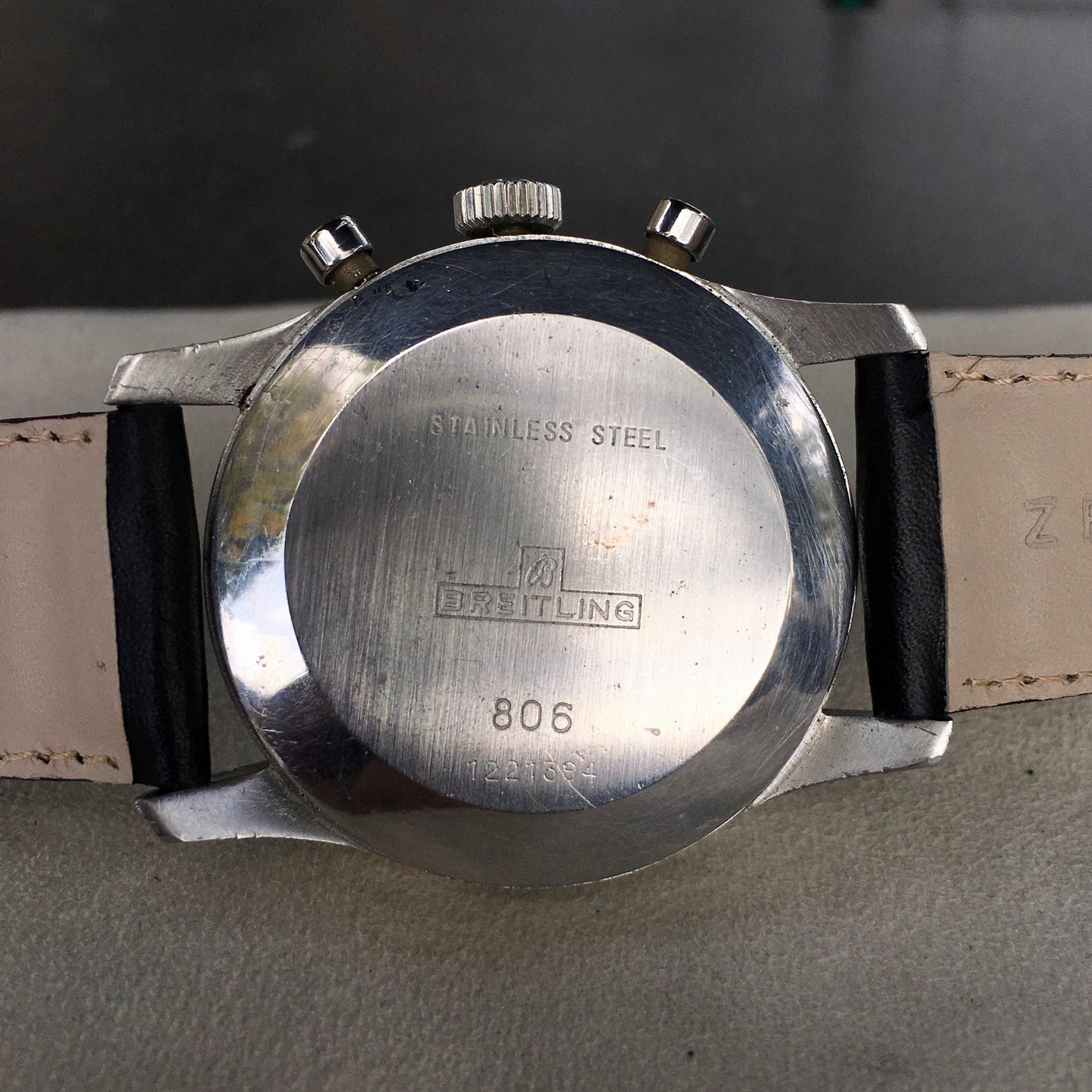 Vintage Breitling Navitimer 806 Steel Chronograph Venus 178 1968 Wristwatch - Hashtag Watch Company