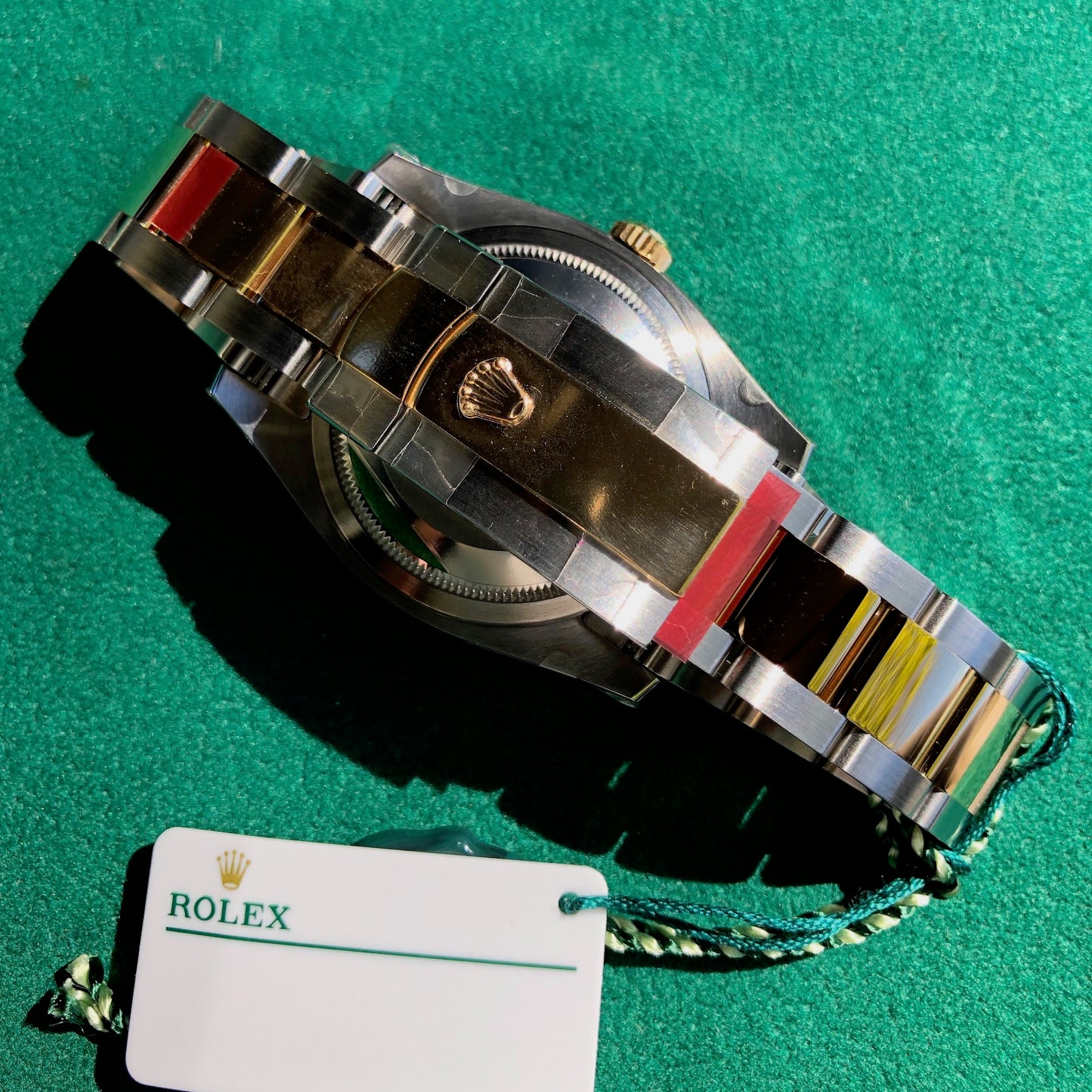 Rolex Datejust 116233 White Roman Two Tone Steel Gold Oyster Wristwatch Box & Papers New Unworn - Hashtag Watch Company