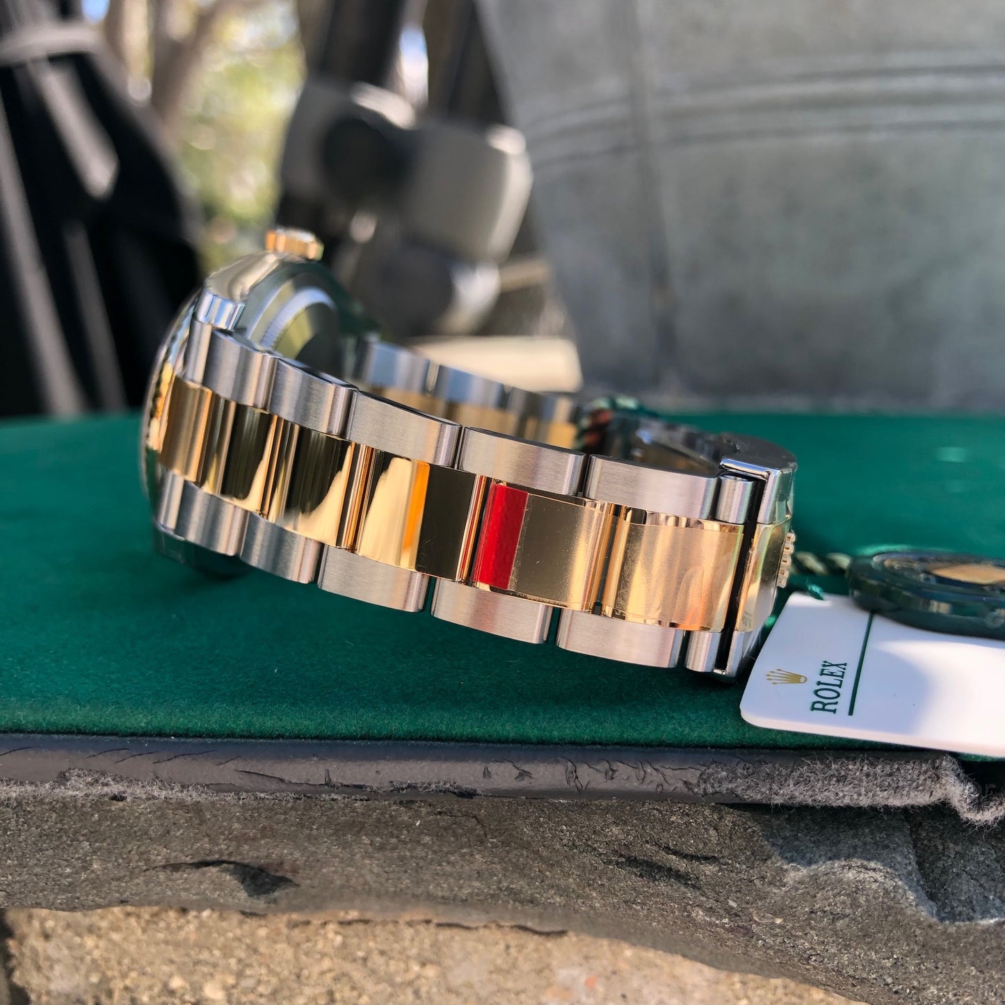 Rolex Datejust 116233 White Roman Two Tone Steel Gold Oyster Wristwatch Box & Papers New Unworn - Hashtag Watch Company