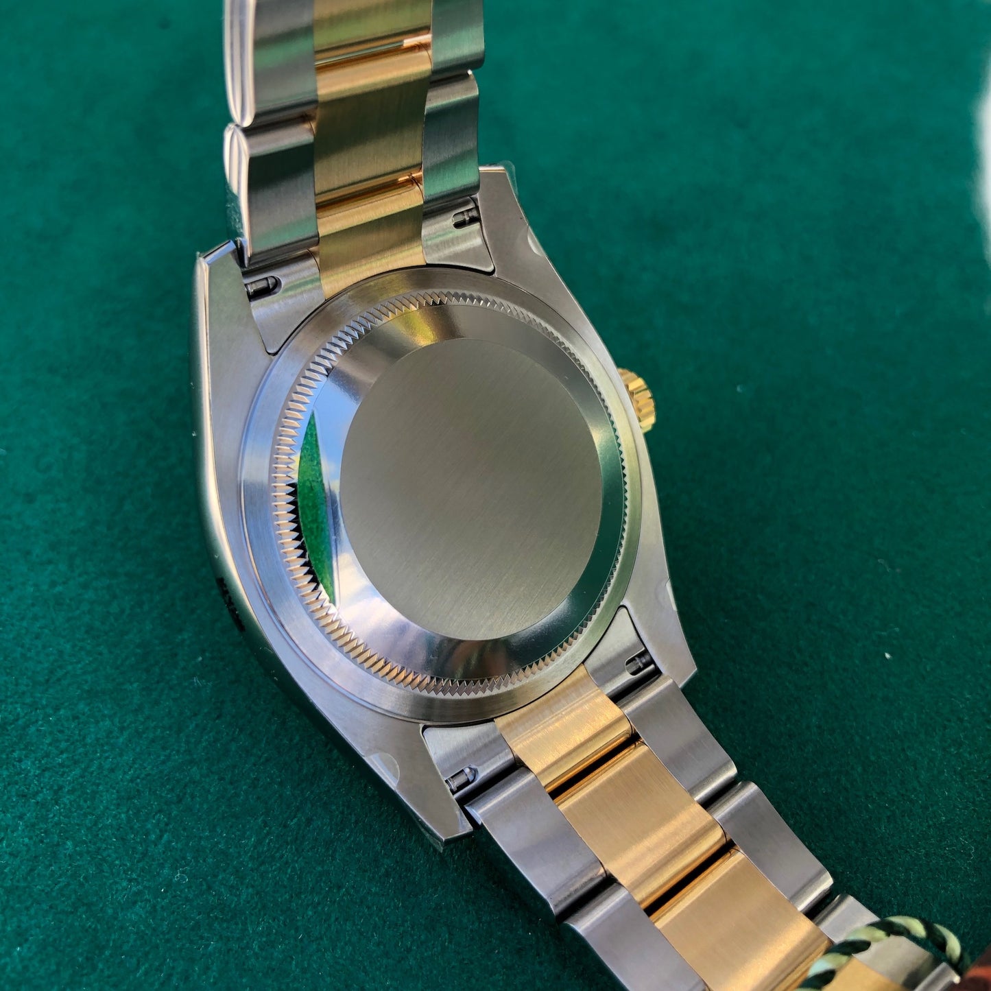 Rolex Datejust 116233 White Roman Two Tone Steel Gold Oyster Wristwatch Box & Papers New Unworn - Hashtag Watch Company