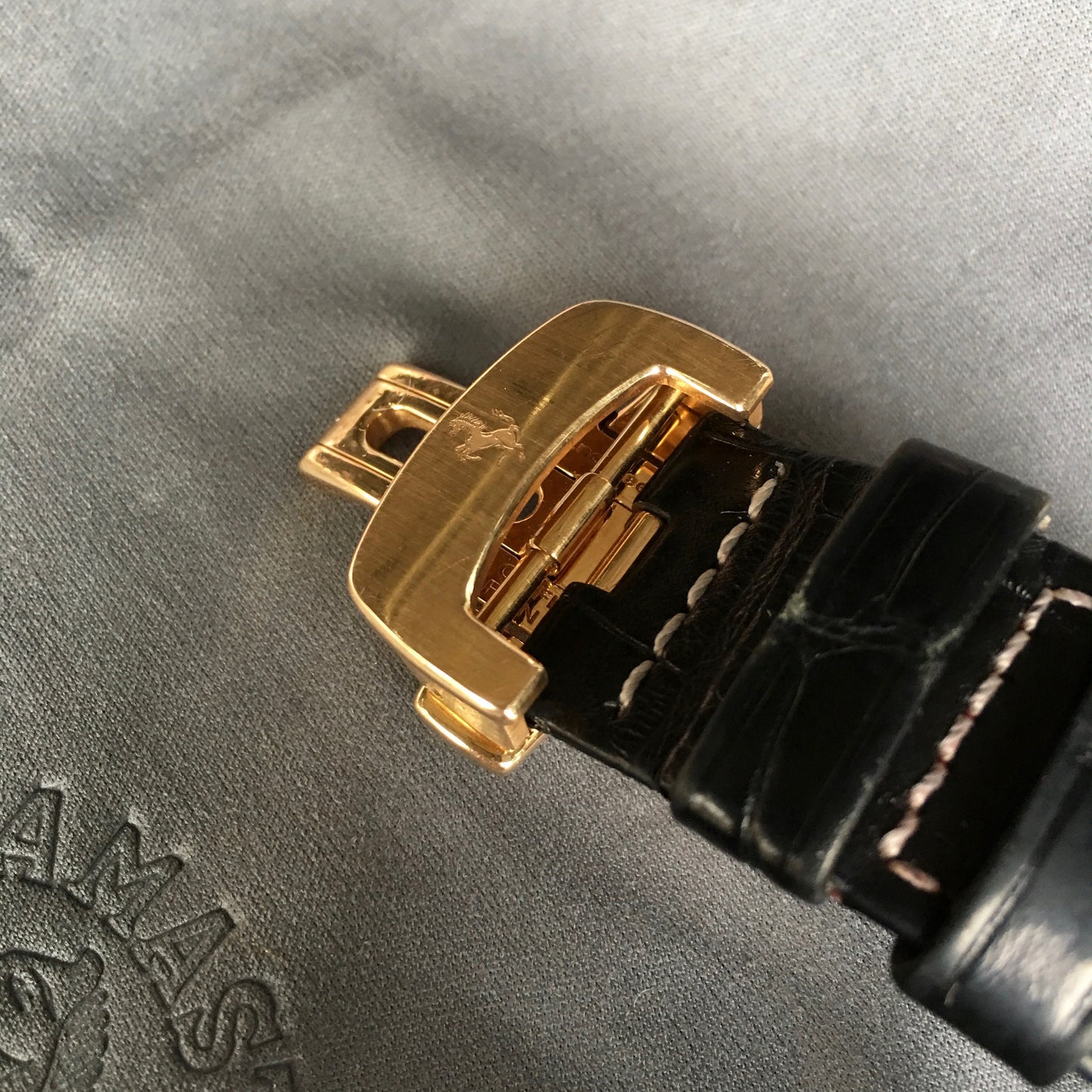 Panerai Ferrari 18K Rose Gold Grand Turismo FER00006 Chronograph Watch Box Papers - Hashtag Watch Company