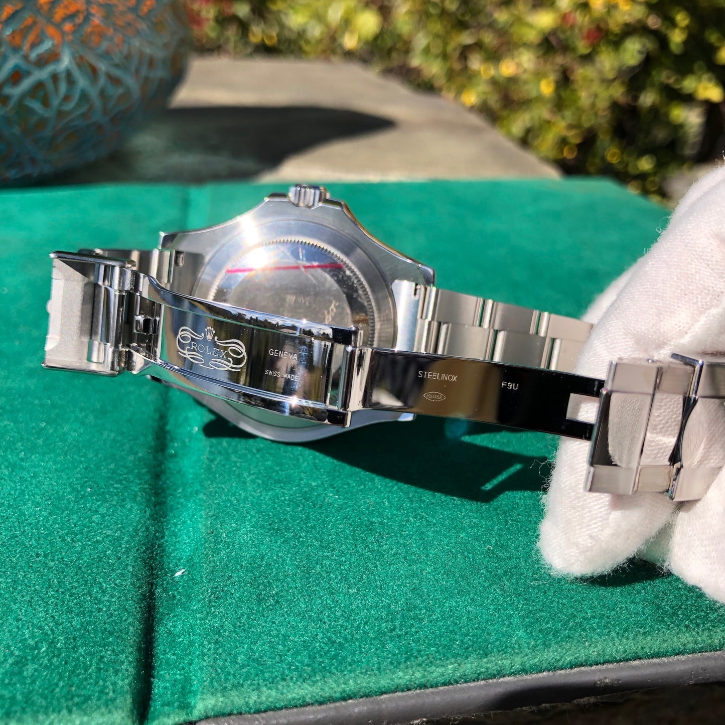 Rolex Yachtmaster 116622 Rhodium Platinum 40mm Steel Oyster Wristwatch Box & Papers - Hashtag Watch Company