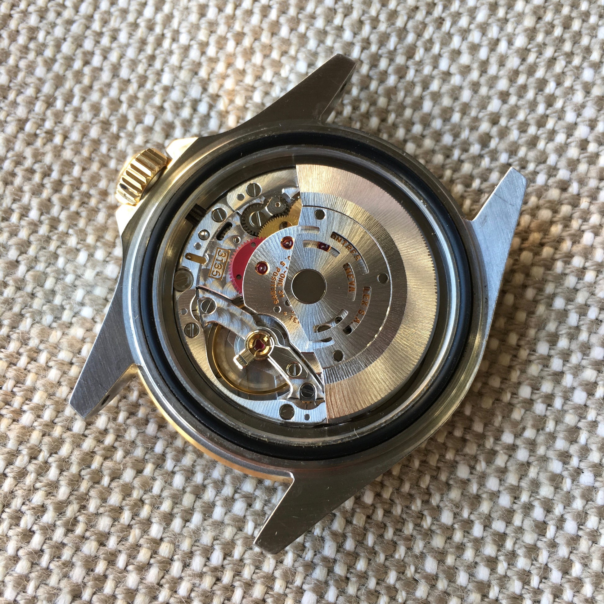 Rolex Submariner 16613 Two Tone Purple Color Change Steel 18K Gold "S" Serial 1993 Wristwatch - Hashtag Watch Company