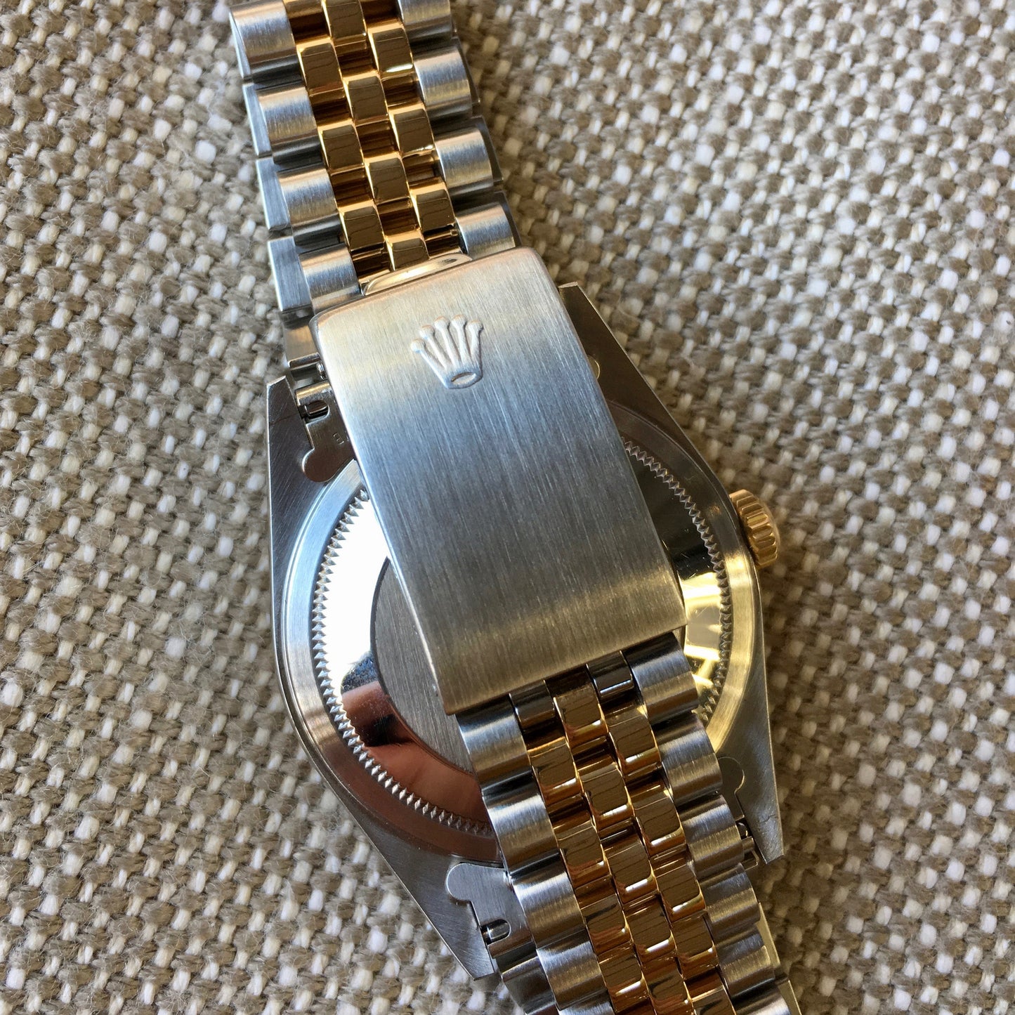 Rolex Datejust 16233 White Stick Two Tone Cal. 3135 "S" 1993 Serial Watch - Hashtag Watch Company