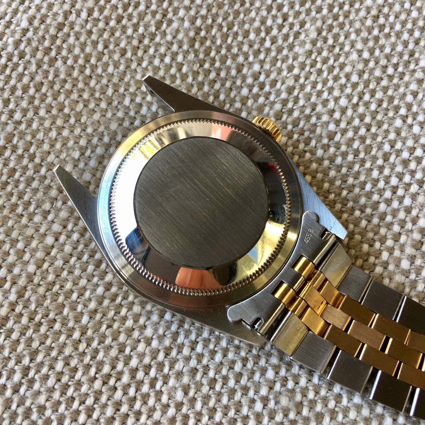 Rolex Datejust 16233 White Stick Two Tone Cal. 3135 "S" 1993 Serial Watch - Hashtag Watch Company