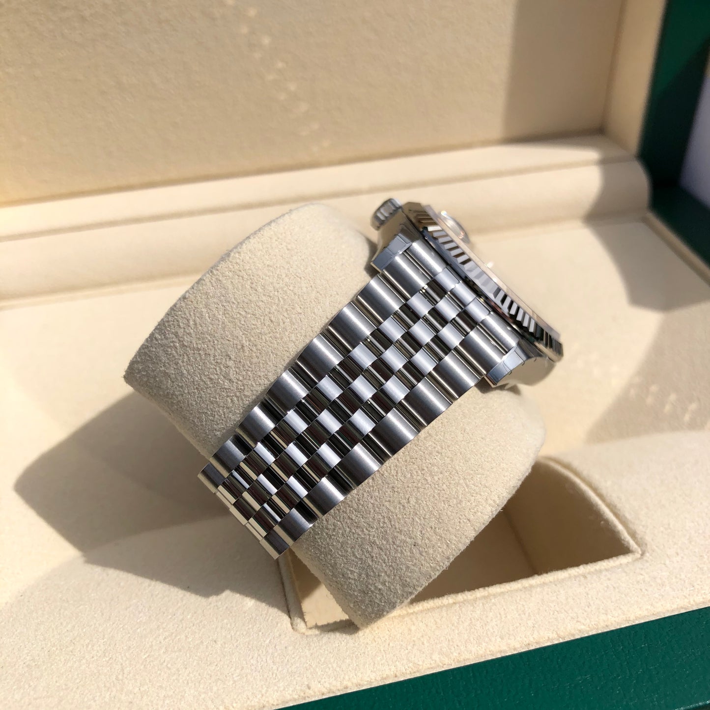 Rolex Datejust 126234 Silver Stick 36mm Jubilee Wristwatch Box & Papers New Unworn 2020 - Hashtag Watch Company