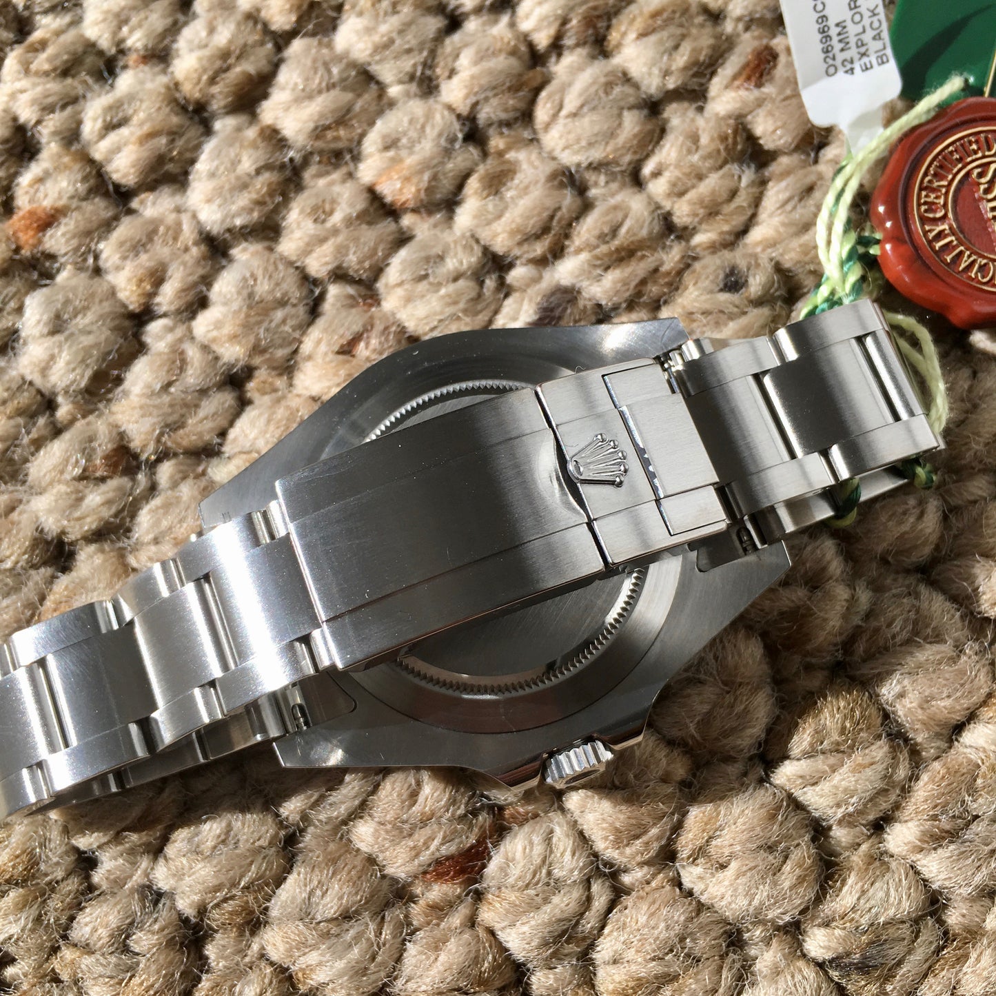 Rolex Explorer II 216570 Steel Black Random Serial Oyster Wristwatch 2014 Box Papers - Hashtag Watch Company