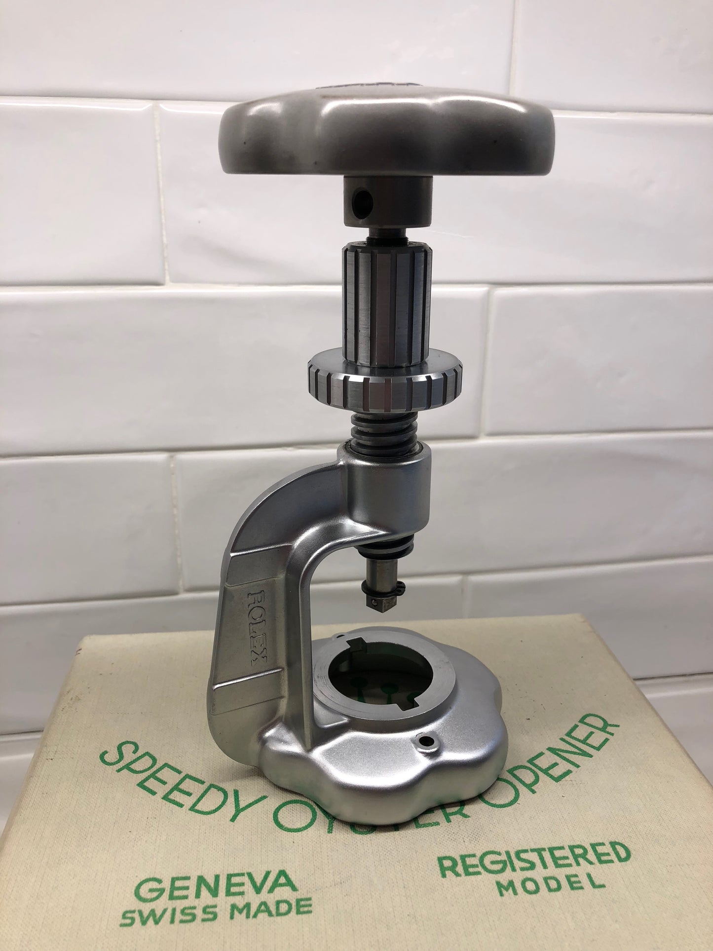 Vintage Rolex Speedy Oyster Opener 1008 Geneva Made Complete Tool Set - Hashtag Watch Company