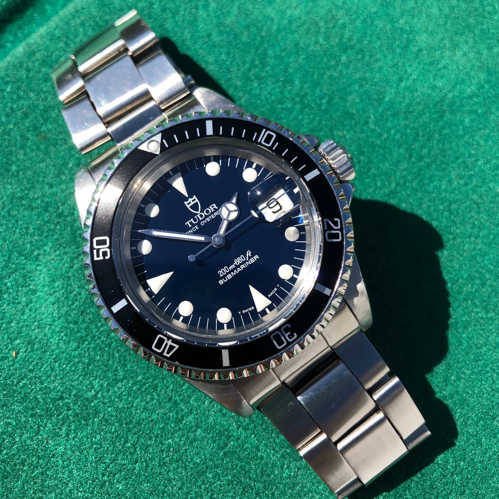 1993 Tudor Submariner 79090 Blue Oysterdate Prince Stainless Steel Wri 1993-tudor-submariner-79090-blue-oysterdate-prince-stainless-steel-wri
