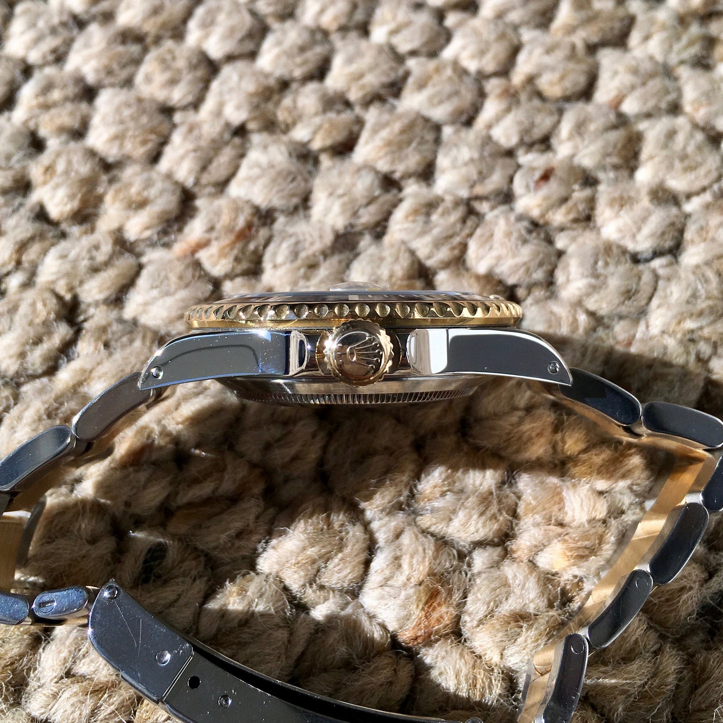 Rolex Submariner 16613 Two Tone Steel 18K Gold "Y" Serial 2002 Wristwatch - Hashtag Watch Company