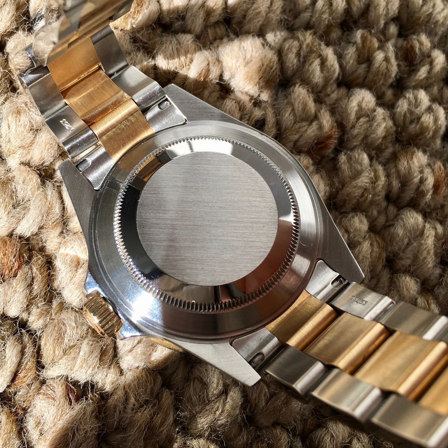 Rolex Submariner 16613 Two Tone Steel 18K Gold "Y" Serial 2002 Wristwatch - Hashtag Watch Company
