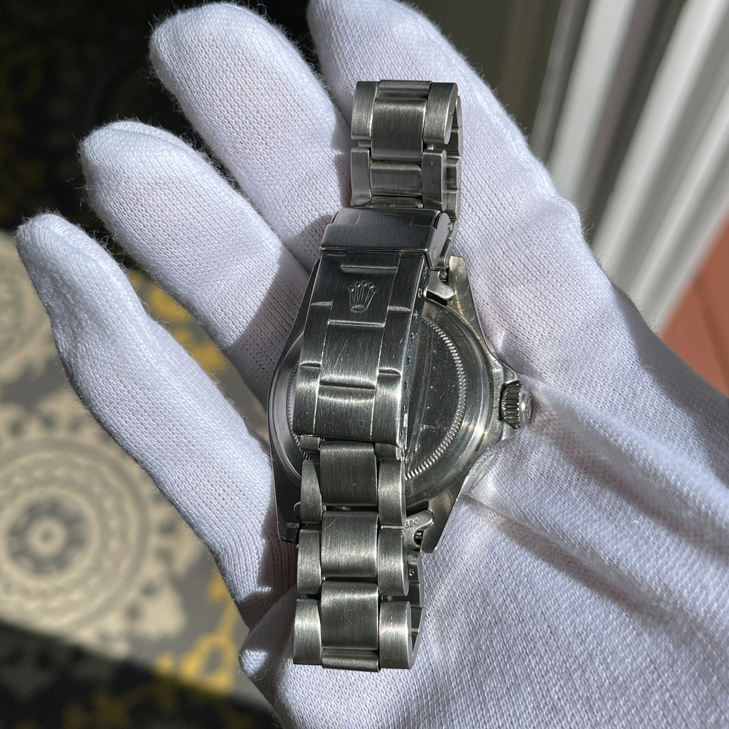 1976 Vintage Rolex Submariner 5512 Matte Four Line Fat Font Insert Wristwatch - Hashtag Watch Company