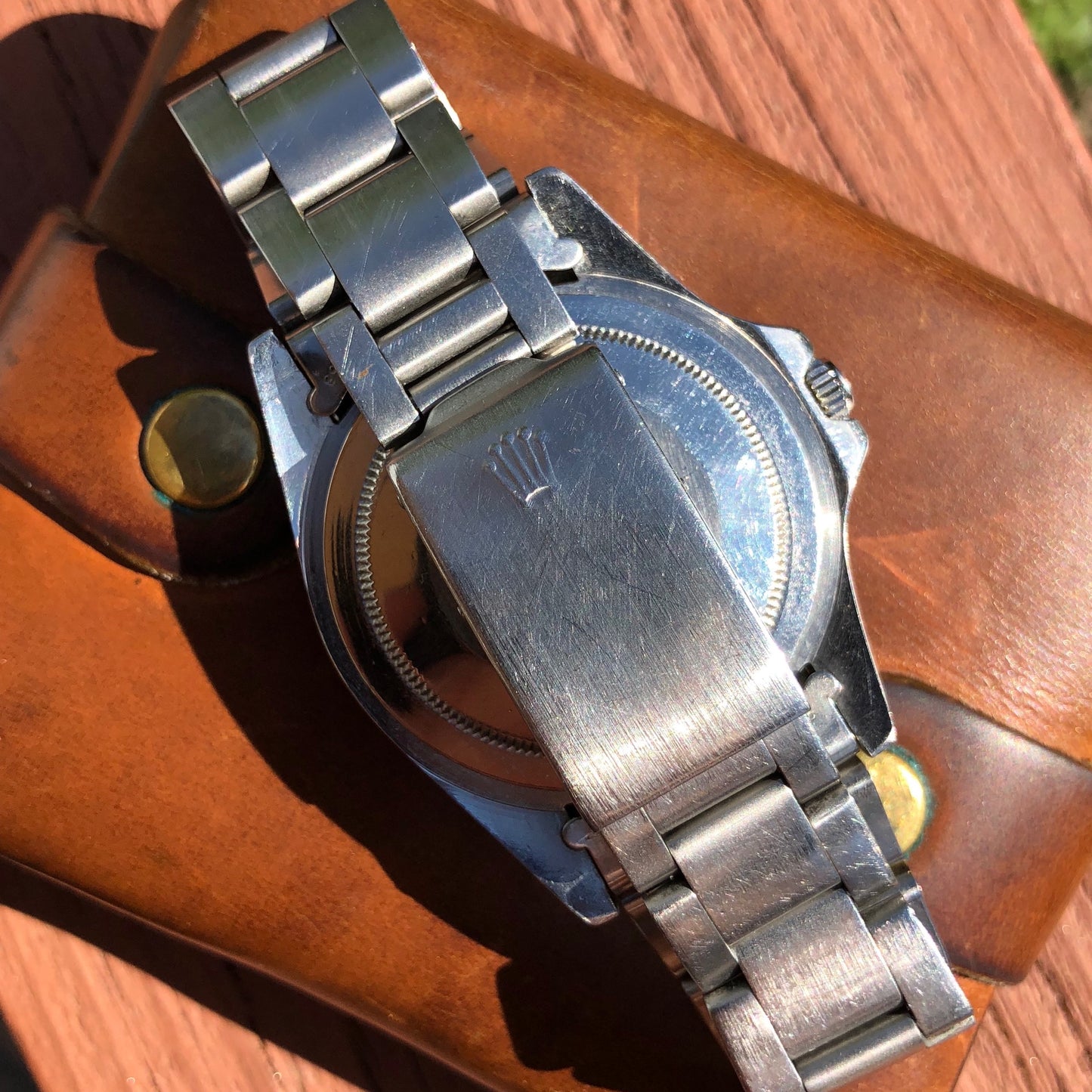Vintage Rolex GMT MASTER 1675 Pepsi Long E Wristwatch Circa 1969 - Hashtag Watch Company