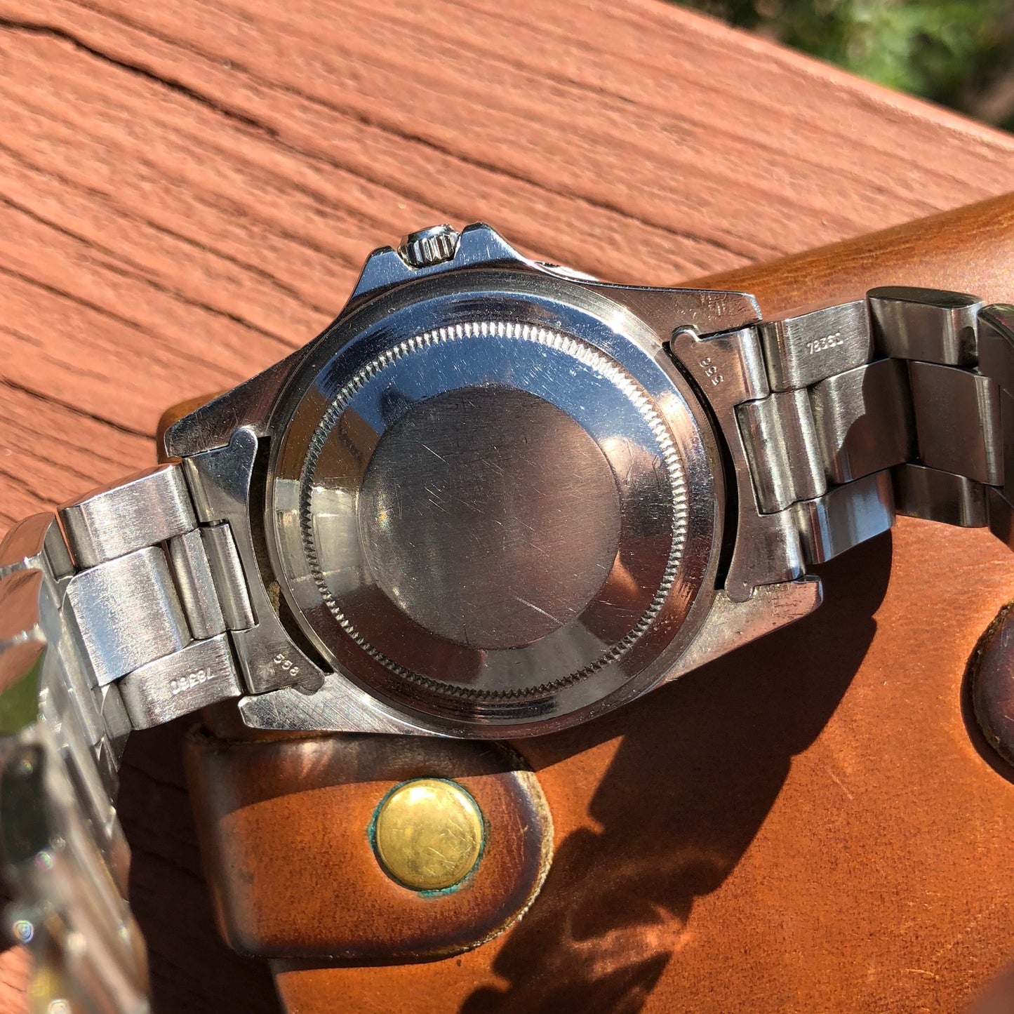 Vintage Rolex GMT MASTER 1675 Pepsi Long E Wristwatch Circa 1969 - Hashtag Watch Company