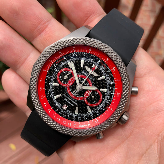Breitling For Bentley E27365 SuperSport Light Body Titanium Automatic Chronograph Limited Edition Box & Papers - Hashtag Watch Company