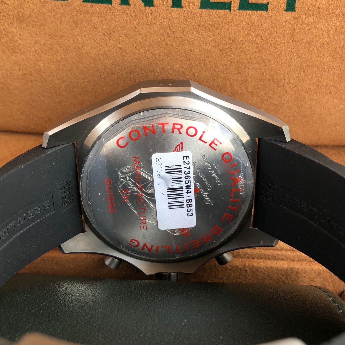 Breitling For Bentley E27365 SuperSport Light Body Titanium Automatic Chronograph Limited Edition Box & Papers - Hashtag Watch Company