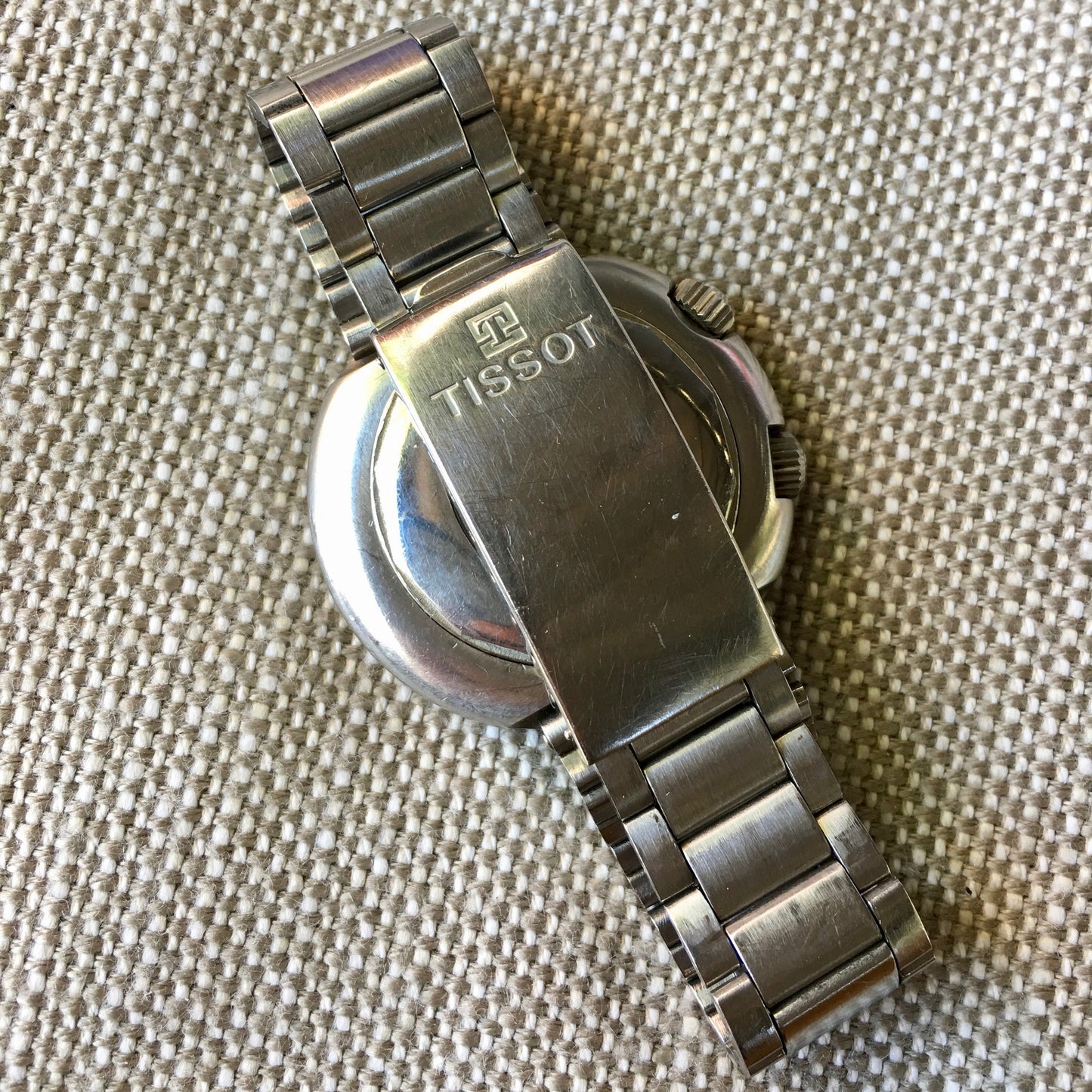 Vintage Tissot Navigator T12 Compressor 788 Automatic 44mm Wristwatch Box Papers - Hashtag Watch Company