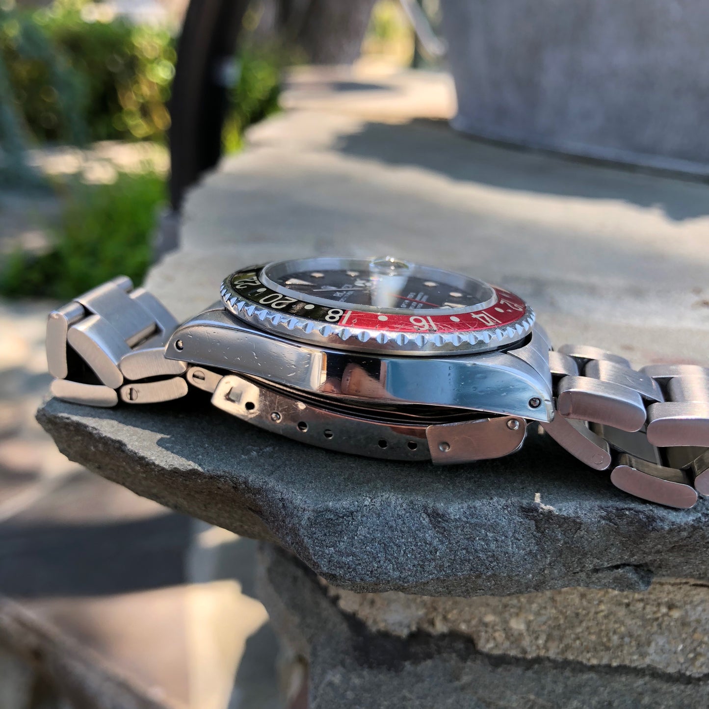 Rolex GMT MASTER II 16760 Fat Lady Coke Bezel R Serial Cal. 3085 Automatic Wristwatch Circa 1987 - Hashtag Watch Company