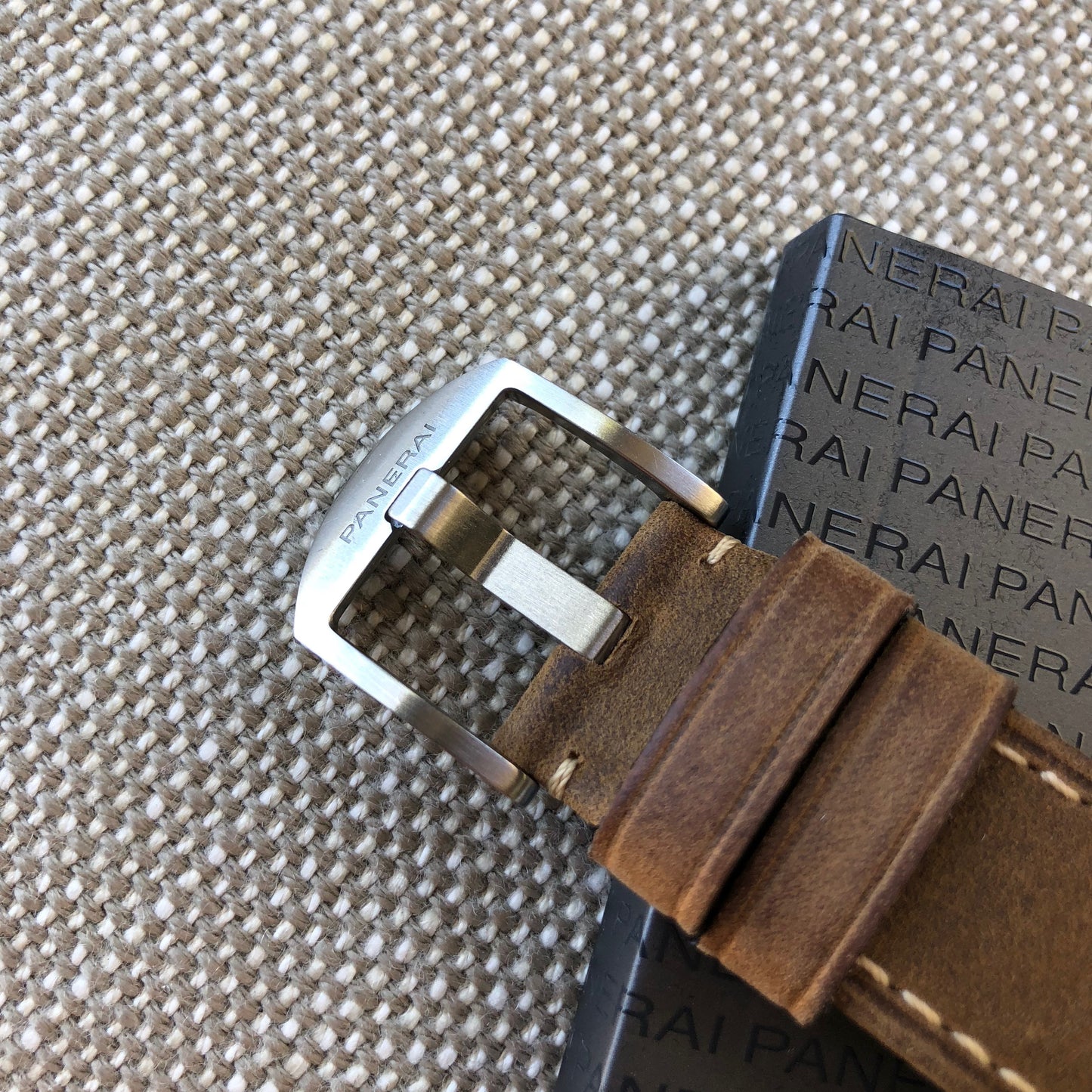 Panerai Luminor 1950 PAM 535 GMT 3 Days Automatic 42mm Wristwatch Box Papers - Hashtag Watch Company