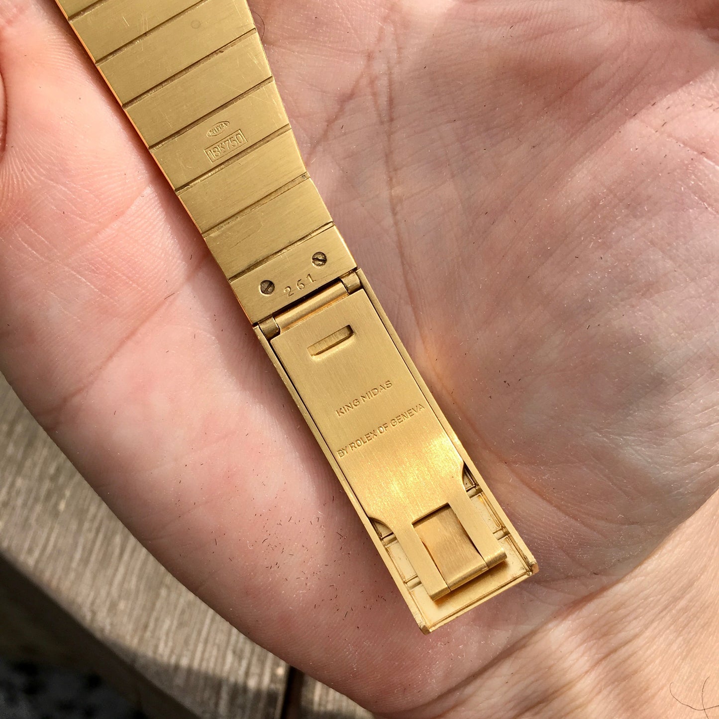 Vintage Rolex Cellini King Midas 4315 18K Yellow Gold Cal. 651 Circa 1975 Wristwatch - Hashtag Watch Company