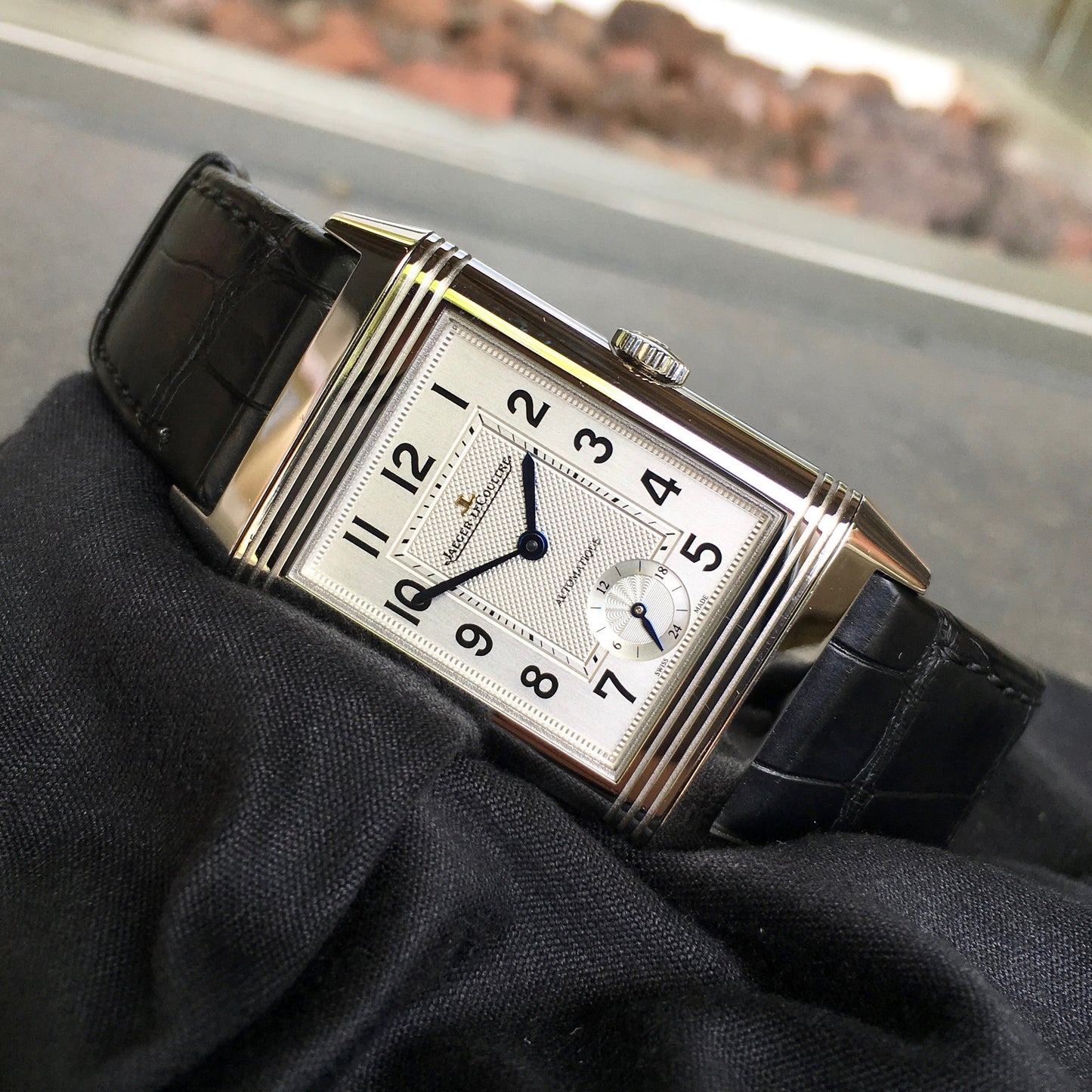 Jaeger LeCoultre Grande Reverso Day & Night Automatique Q3808420 278.8.56 Watch - Hashtag Watch Company
