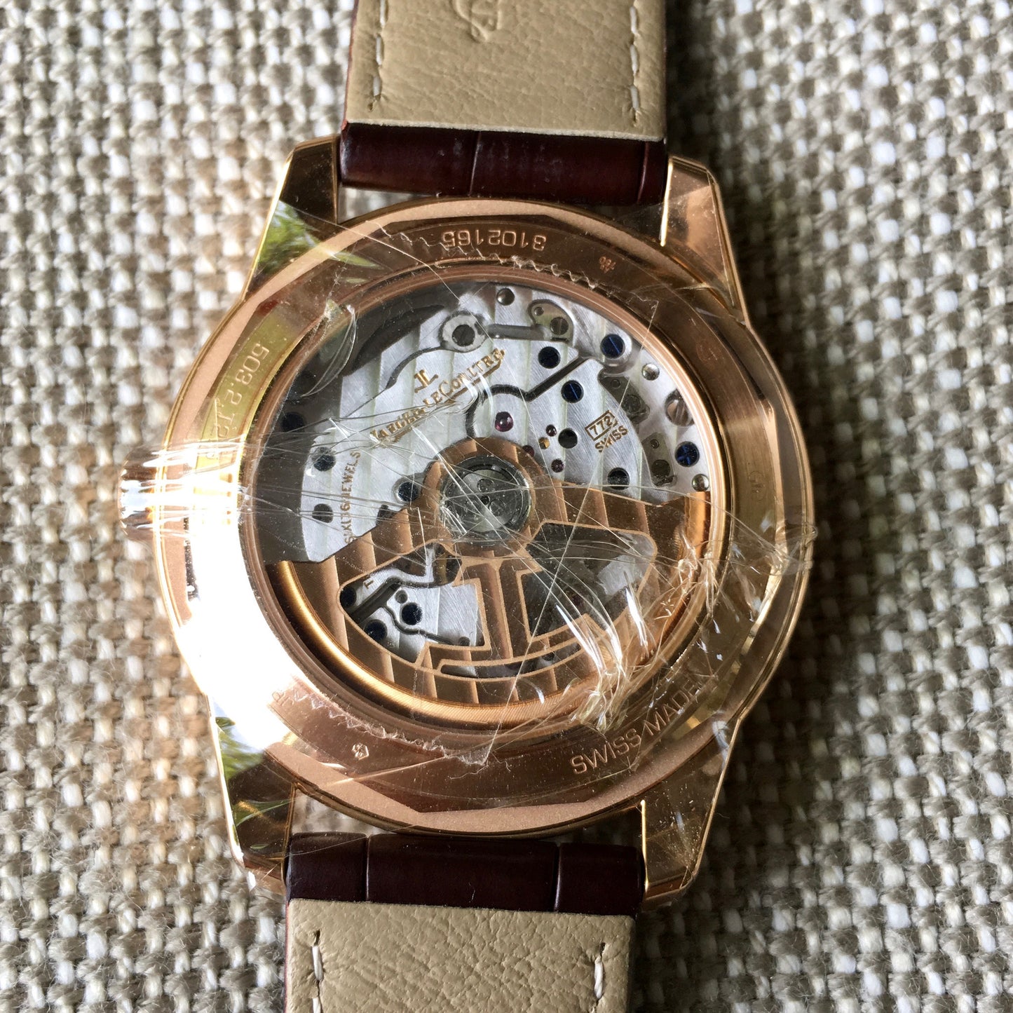 Jaeger LeCoultre Geophysic Universal Time Q8102520 Automatic Blue Lacquer Dial 18K Pink Gold Wristwatch - Hashtag Watch Company