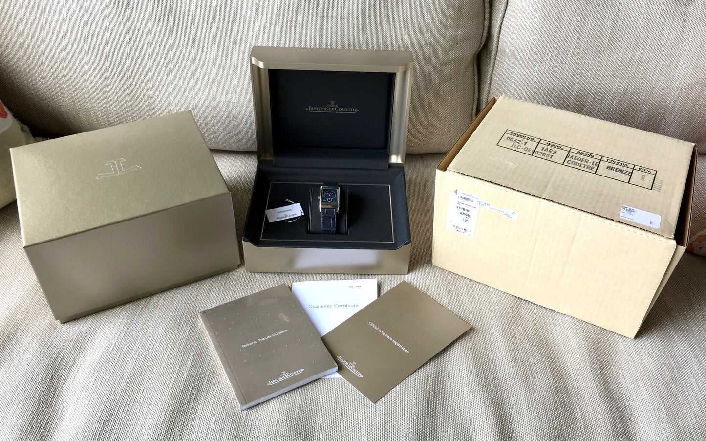 Jaeger LeCoultre Reverso Tribute Duoface Q3908420 Stainless Steel Anniversary Wristwatch - Hashtag Watch Company