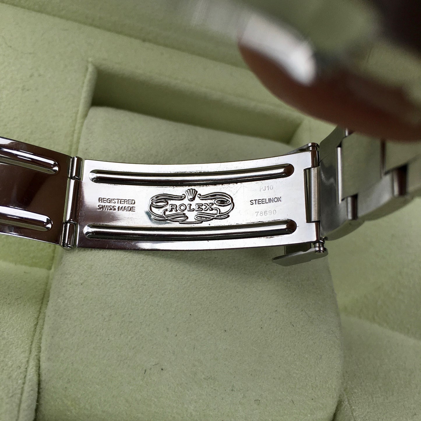 Rolex Explorer 114270 Steel Caliber 3130 "K" 2001 Automatic Black Watch Box Papers - Hashtag Watch Company