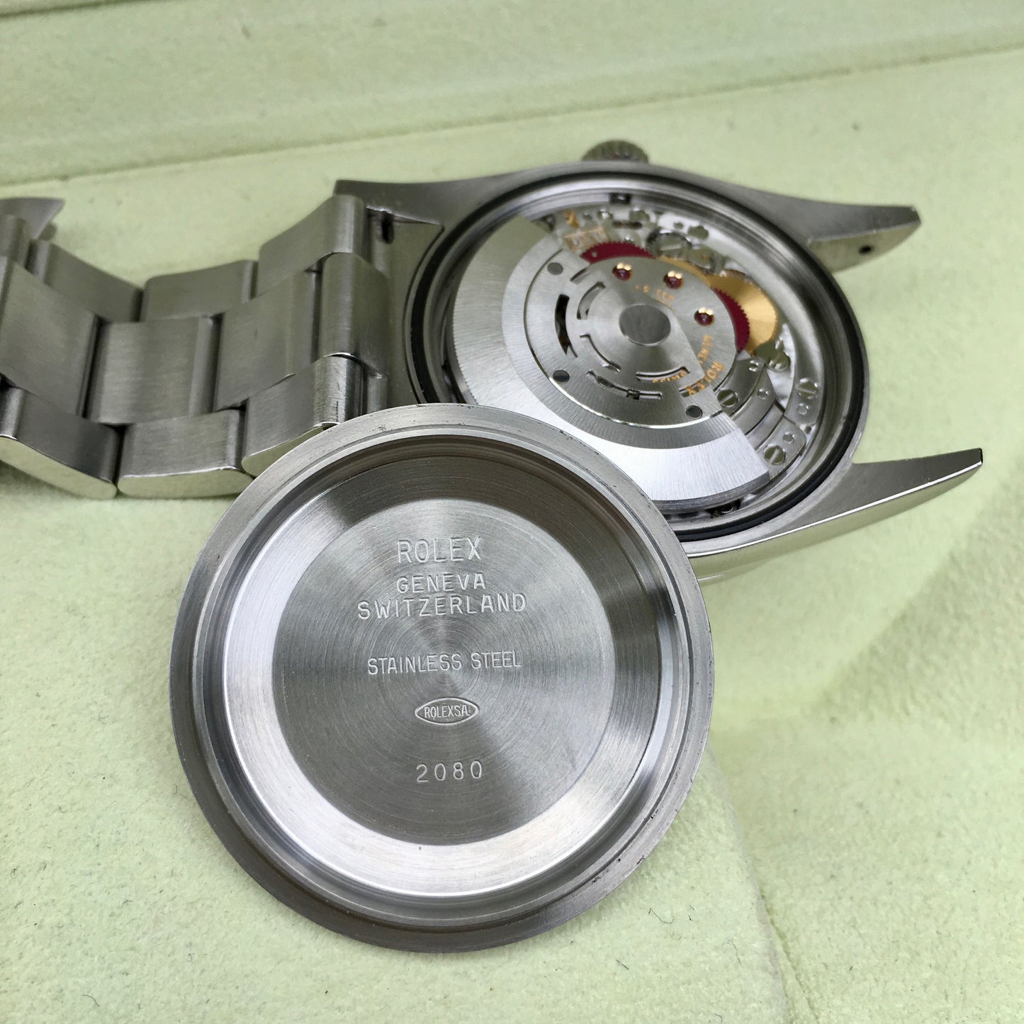 Rolex Explorer 114270 Steel Caliber 3130 "K" 2001 Automatic Black Watch Box Papers - Hashtag Watch Company