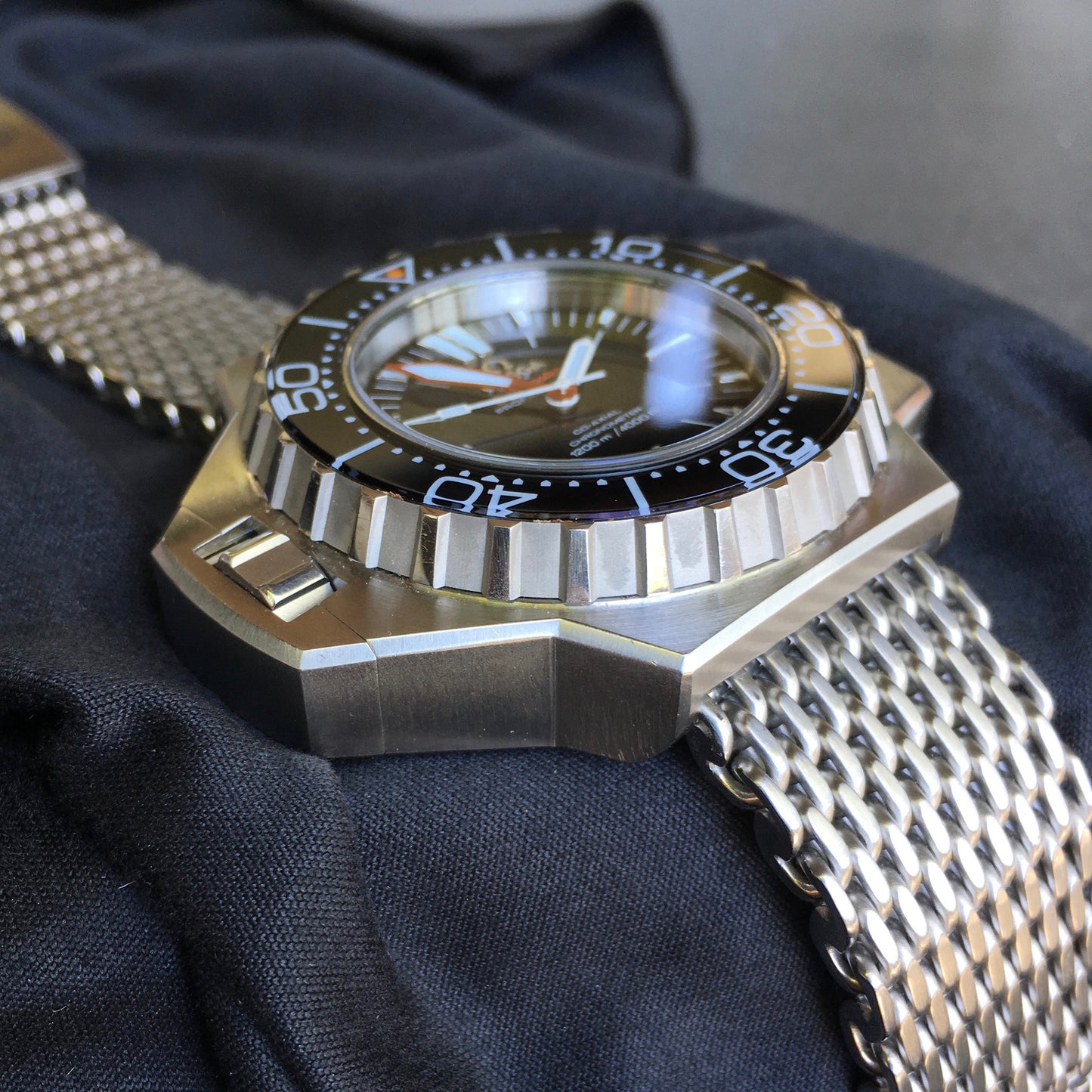 Omega Ploprof 1200M 224.30.55.21.01.001 Co-Axial Stainless Steel Caliber 8500 Wristwatch - Hashtag Watch Company