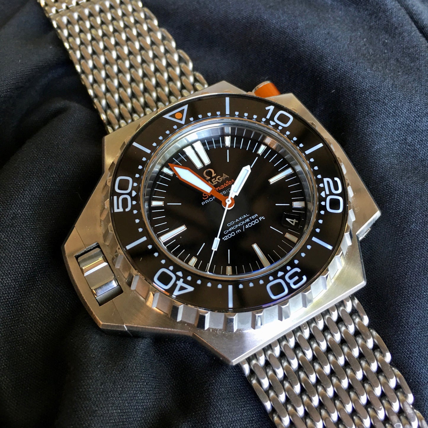Omega Ploprof 1200M 224.30.55.21.01.001 Co-Axial Stainless Steel Caliber 8500 Wristwatch - Hashtag Watch Company