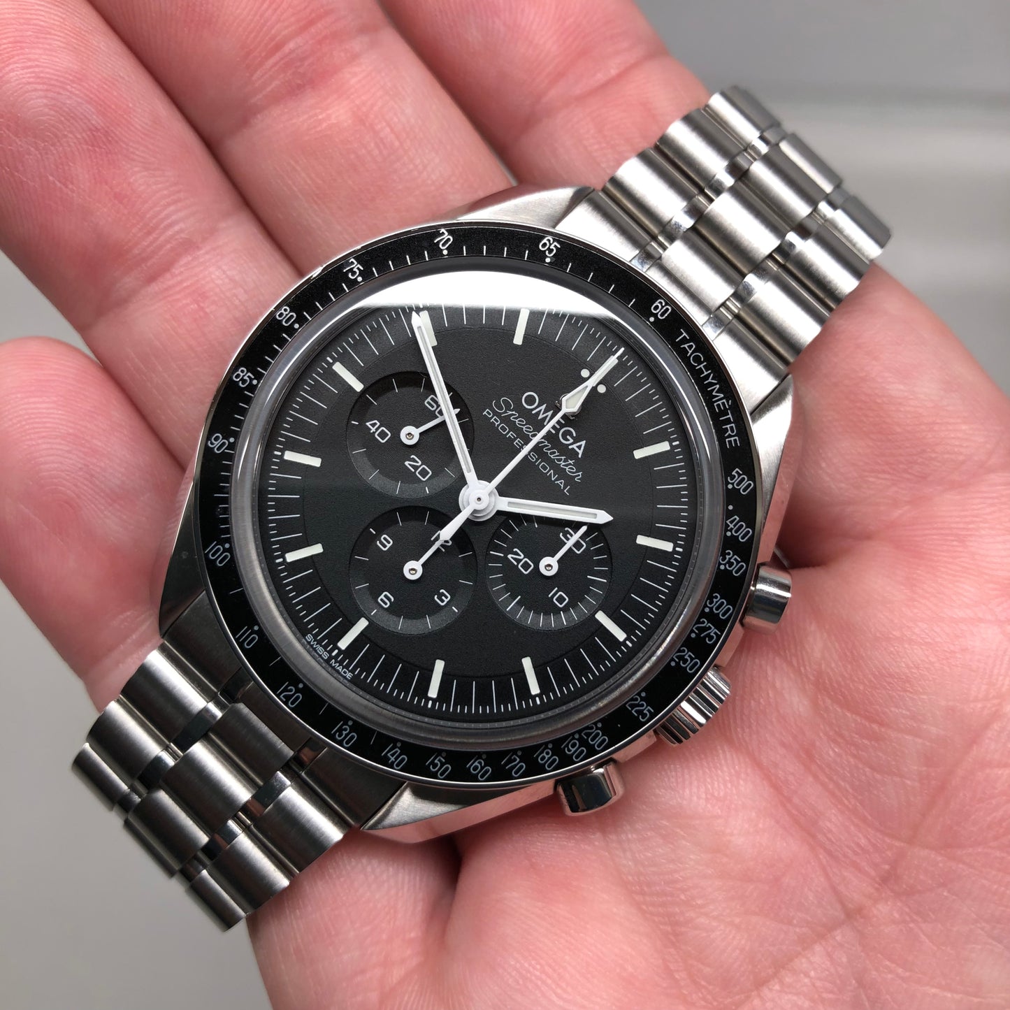 2021 Omega Speedmaster Moonwatch 310.30.42.50.01.002 Co-Axial Master 42mm Wristwatch with Box Papers - Hashtag Watch Company