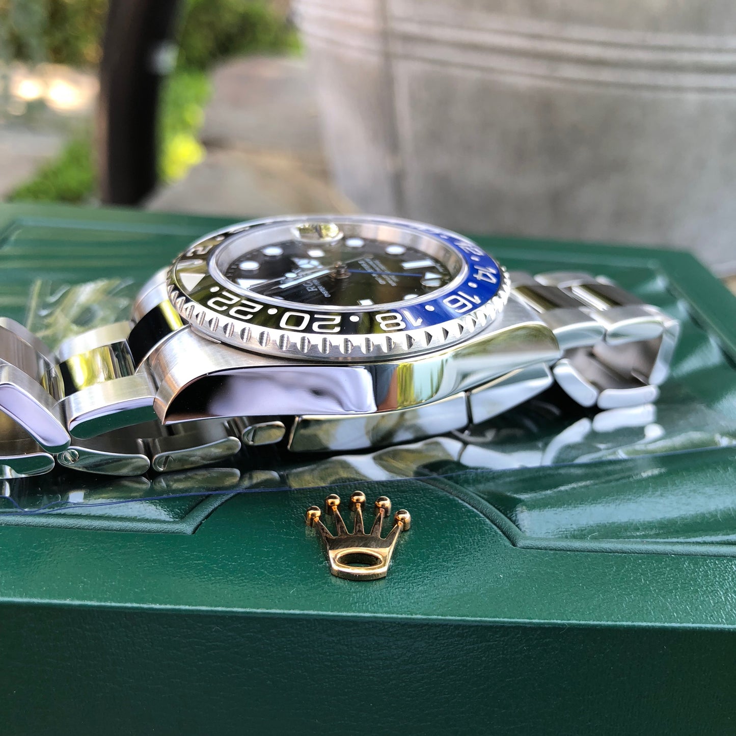 Rolex GMT Master II 116710 BLNR Batman Ceramic Steel Automatic Watch Box Papers - Hashtag Watch Company