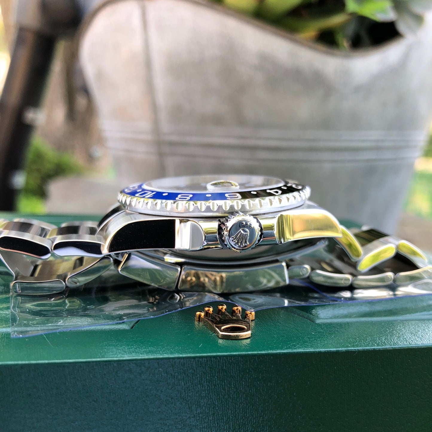 Rolex GMT Master II 116710 BLNR Batman Ceramic Steel Automatic Watch Box Papers - Hashtag Watch Company