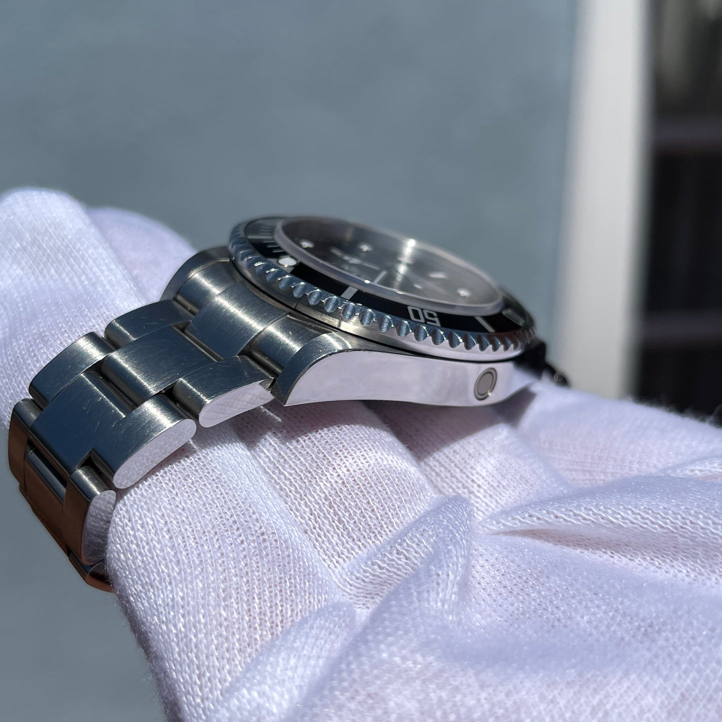 2008 Rolex Sea Dweller 16600 T Stainless Steel Oyster Automatic Wristwatch Box Papers - Hashtag Watch Company