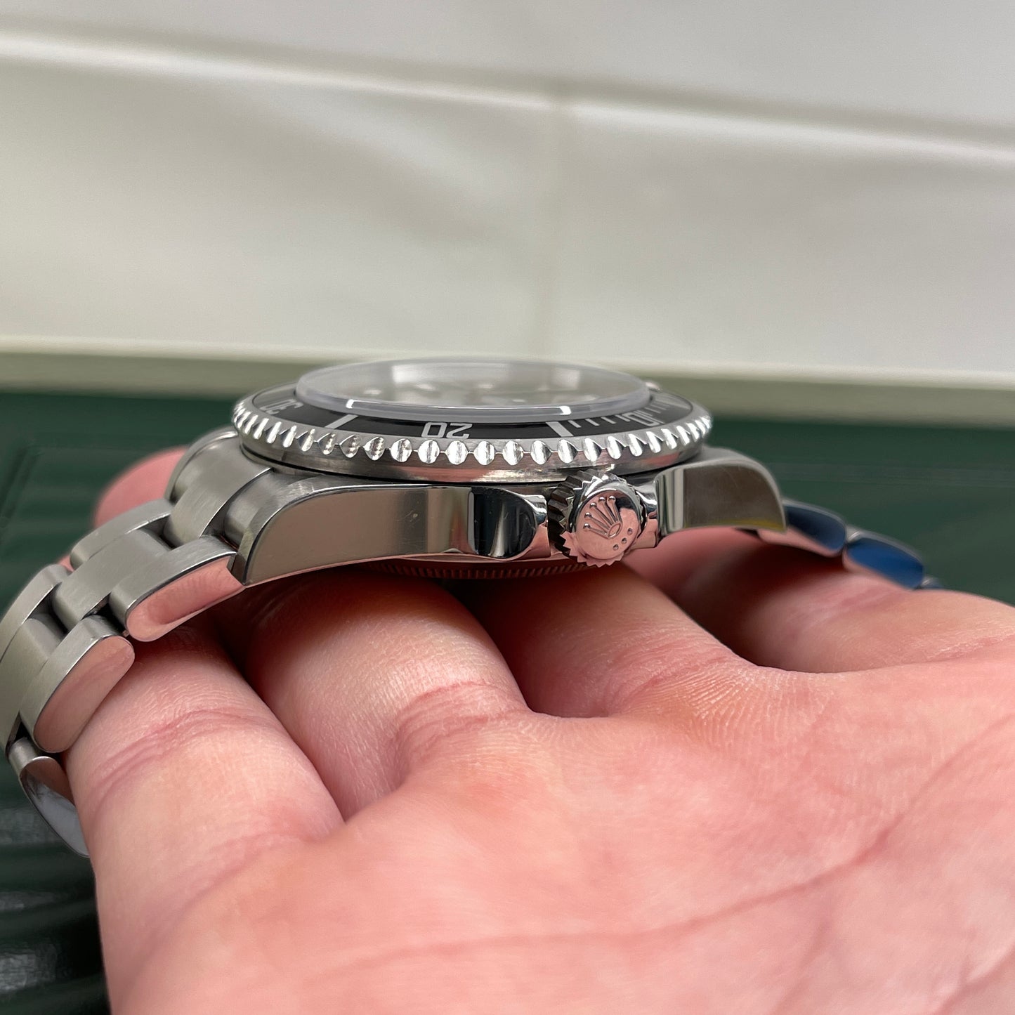 2008 Rolex Sea Dweller 16600 T Stainless Steel Oyster Automatic Wristwatch Box Papers - Hashtag Watch Company