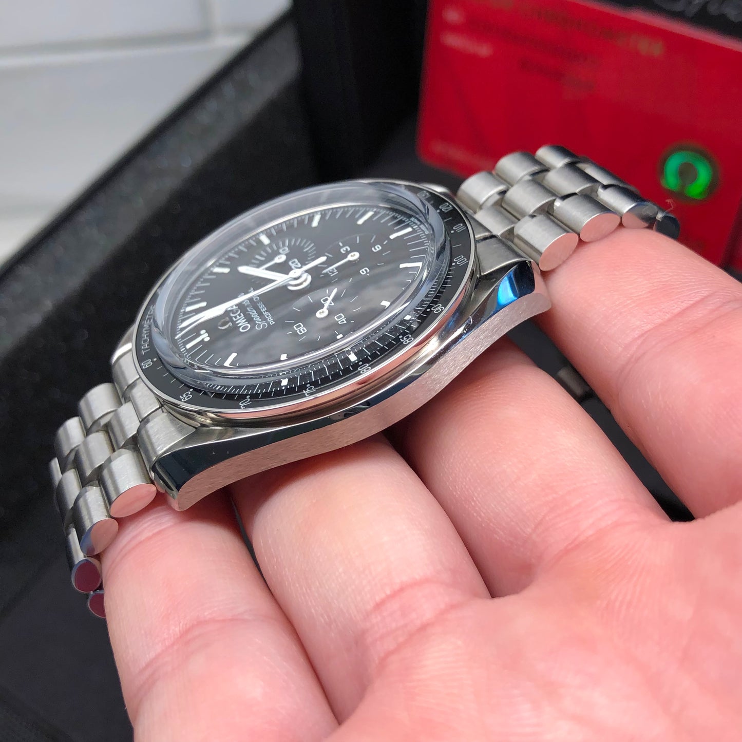 2021 Omega Speedmaster Moonwatch 310.30.42.50.01.002 Co-Axial Master 42mm Wristwatch with Box Papers - Hashtag Watch Company