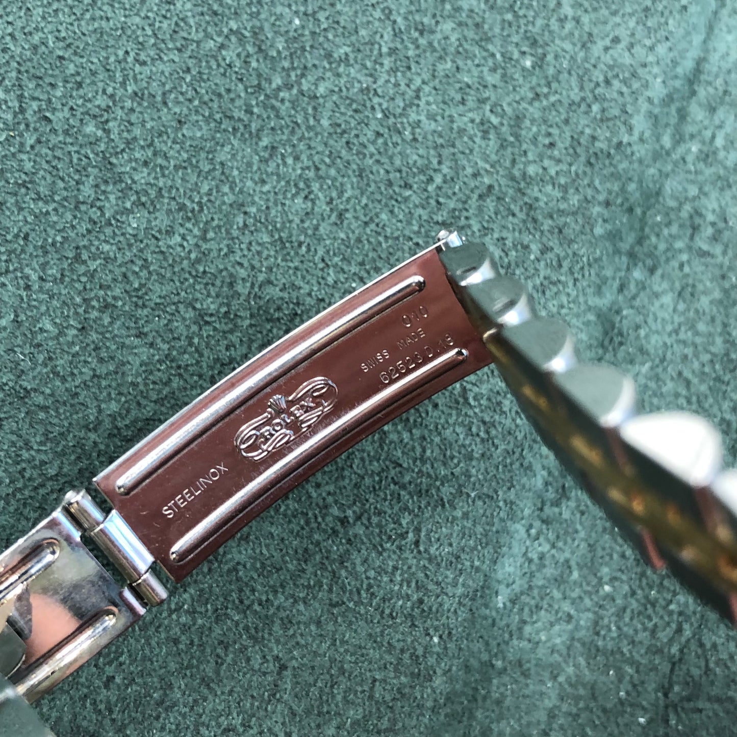 1990 Rolex Datejust 69173 Two Tone Jubilee Champagne Tapestry Dial Ladies Wristwatch Service Papers - Hashtag Watch Company