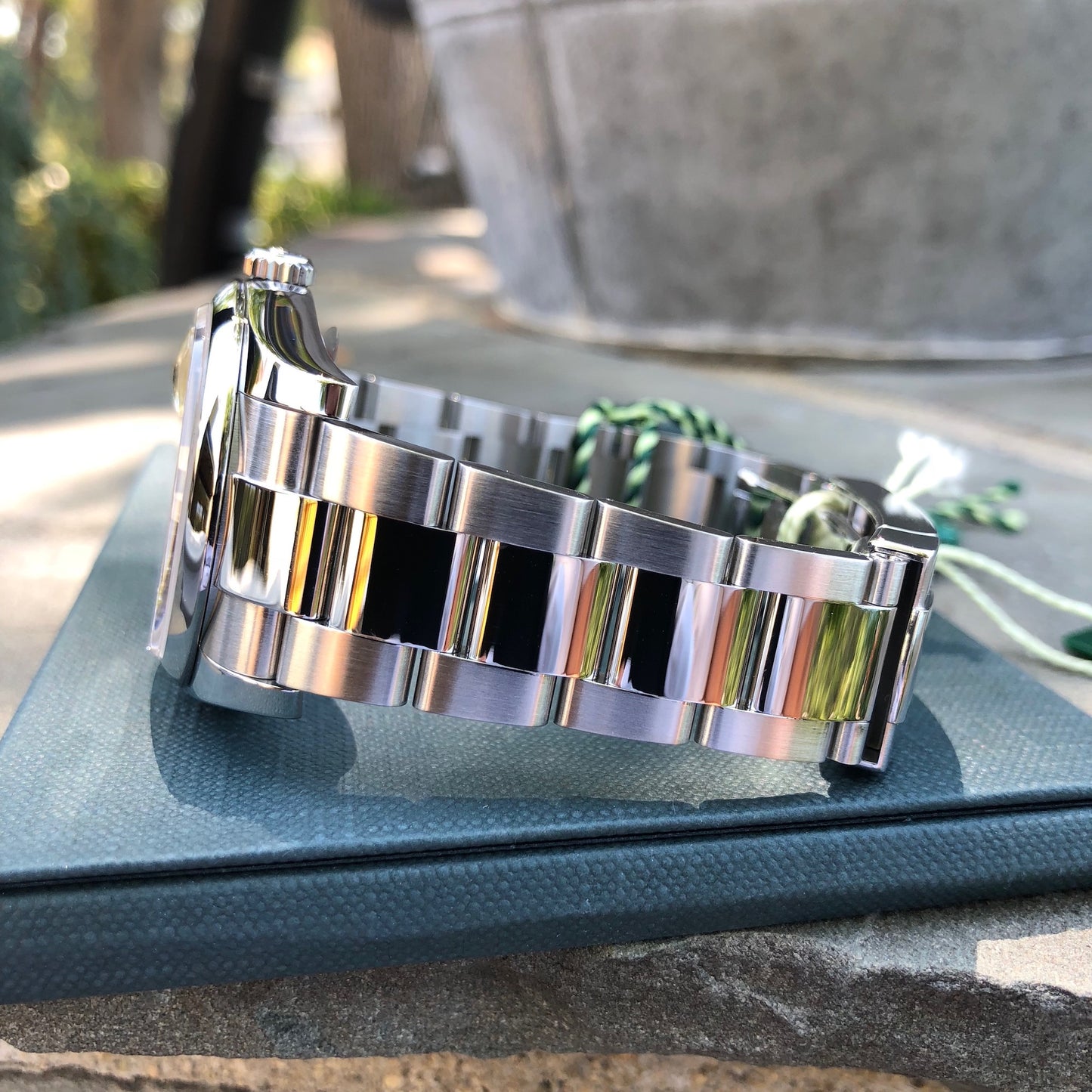Rolex Datejust 116200 Oyster Perpetual Rhodium Roman Wristwatch Box & Papers - Hashtag Watch Company