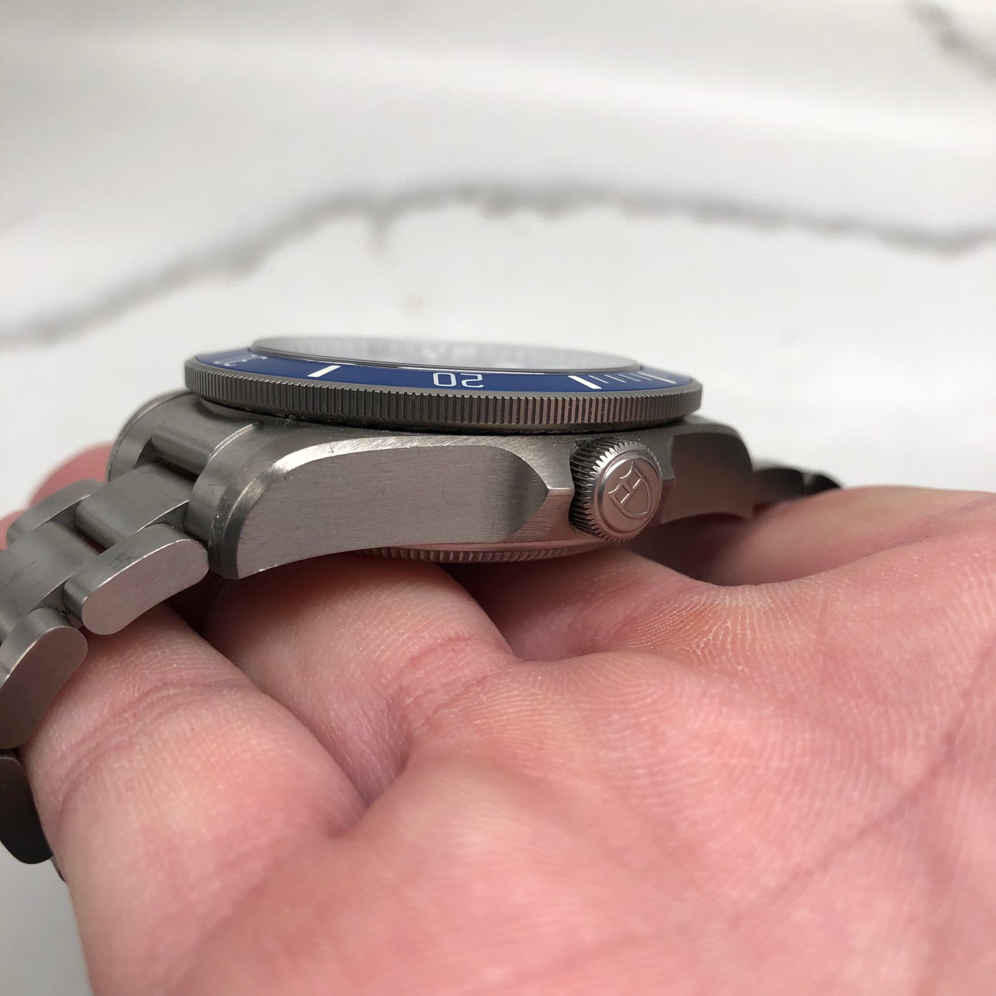 2020 Tudor Pelagos 25600TB Titanium Automatic 42mm Blue Wristwatch Box Papers - Hashtag Watch Company