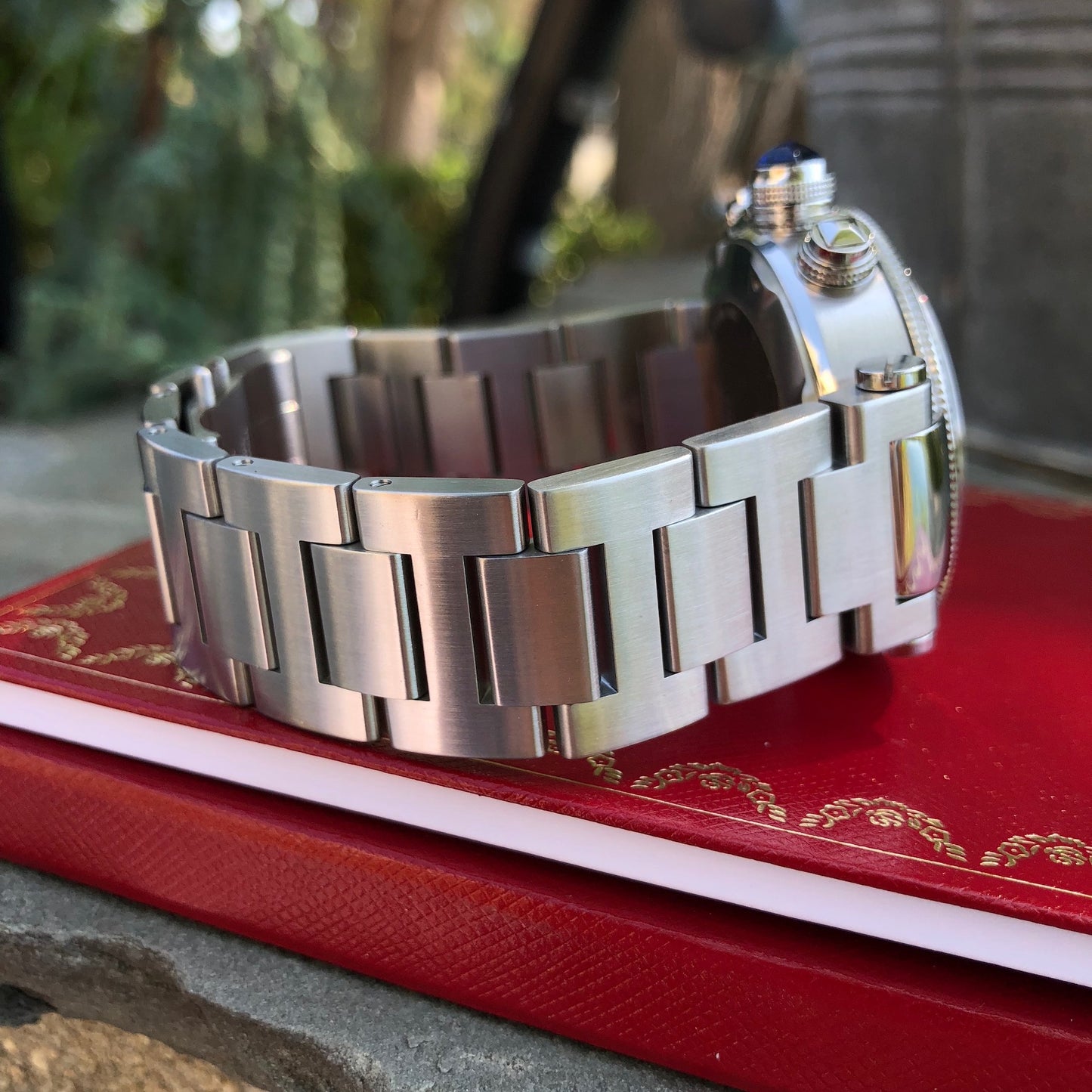 Cartier Pasha Seatimer Chronograph W31089M7 Steel Automatic 42mm Wristwatch Box & Papers - Hashtag Watch Company