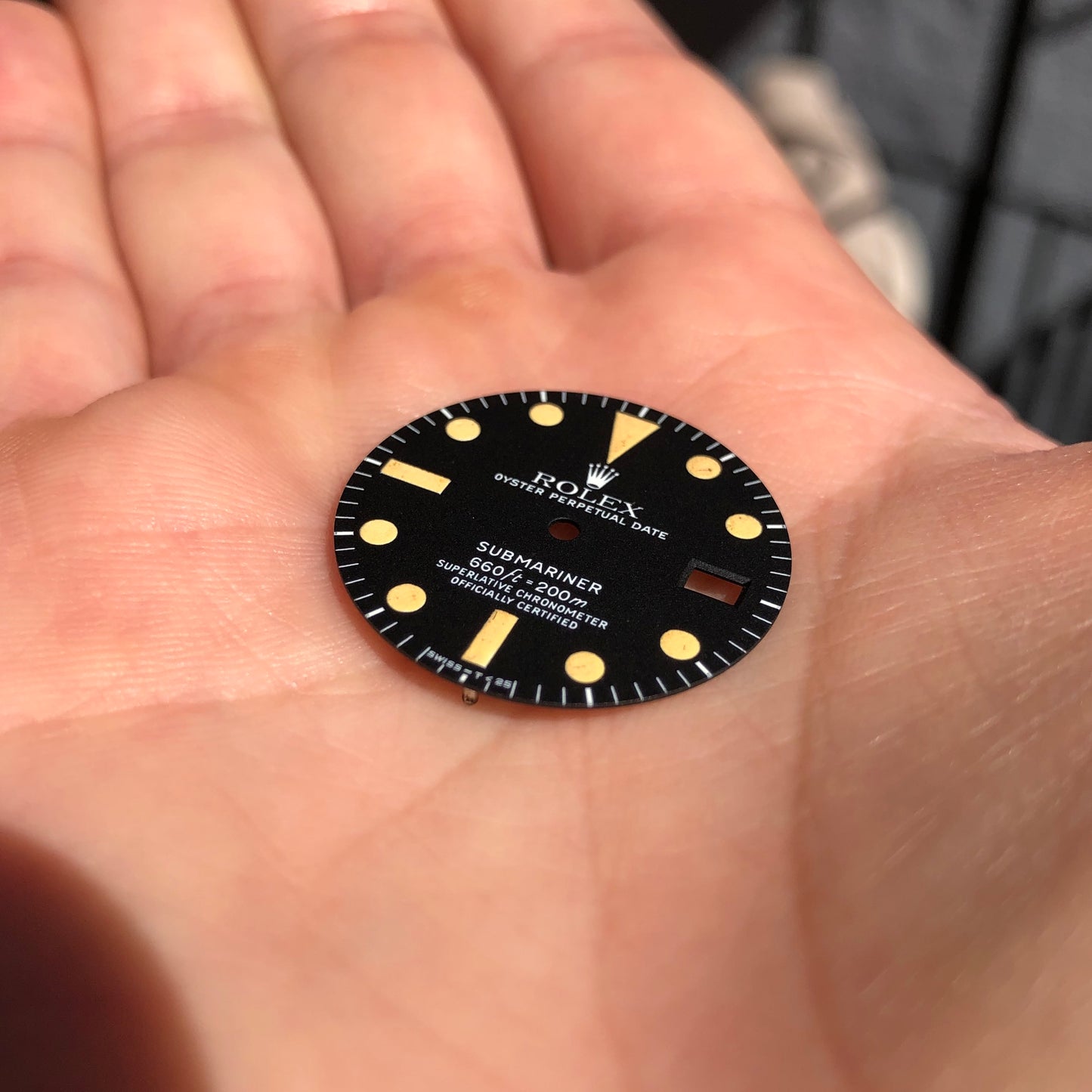 Vintage Rolex Submariner 1680 Factory Original Mark 2 Dial Honey Color Lume - Hashtag Watch Company