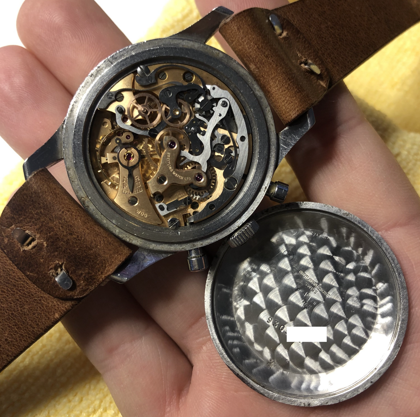 Vintage Breitling Navitimer 806 Steel Venus 178 Chronograph AOPA Wristwatch Circa 1961 - Hashtag Watch Company