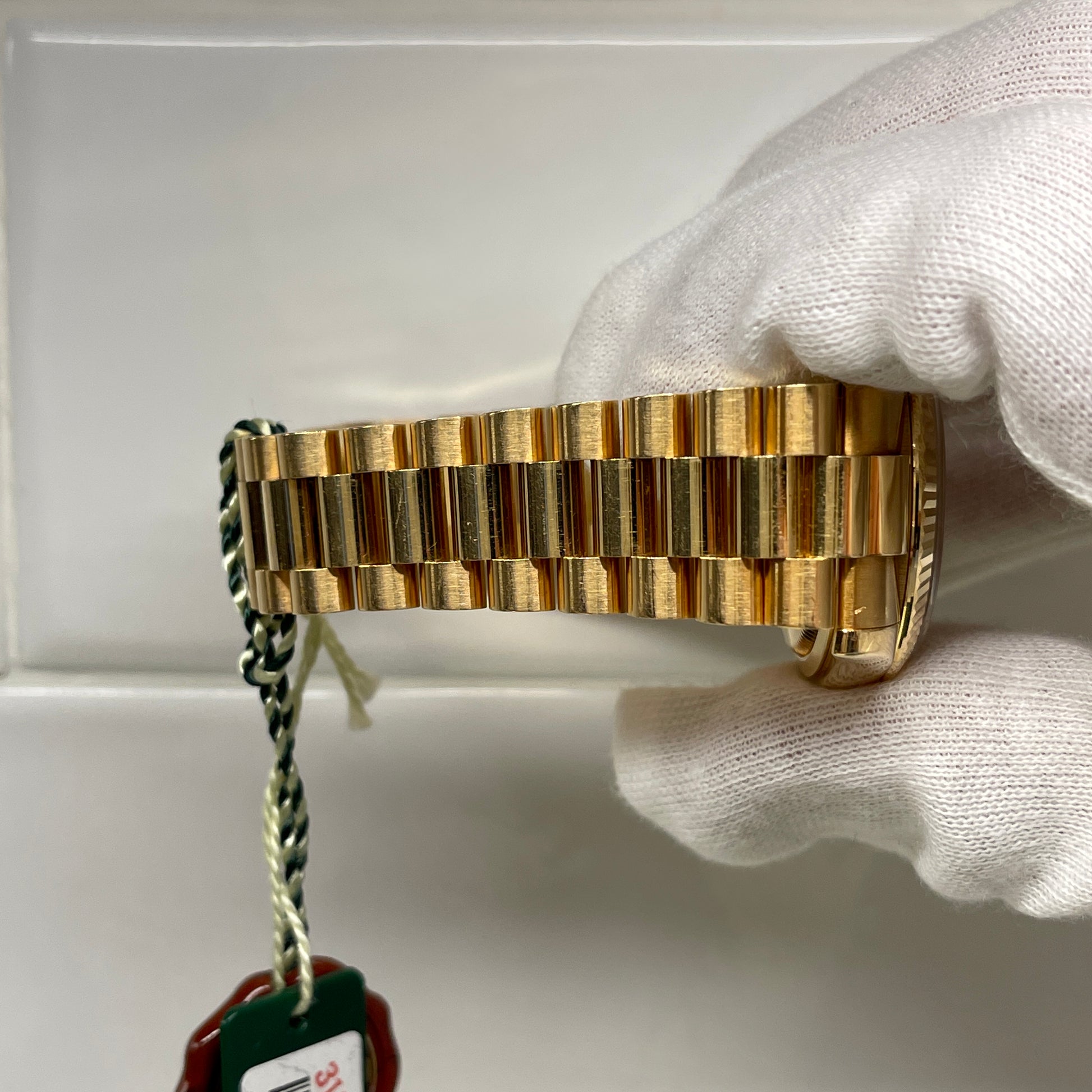 2008 Rolex President Day Date 18K Yellow Gold 36mm Unpolished Wristwatch - Hashtag Watch Company